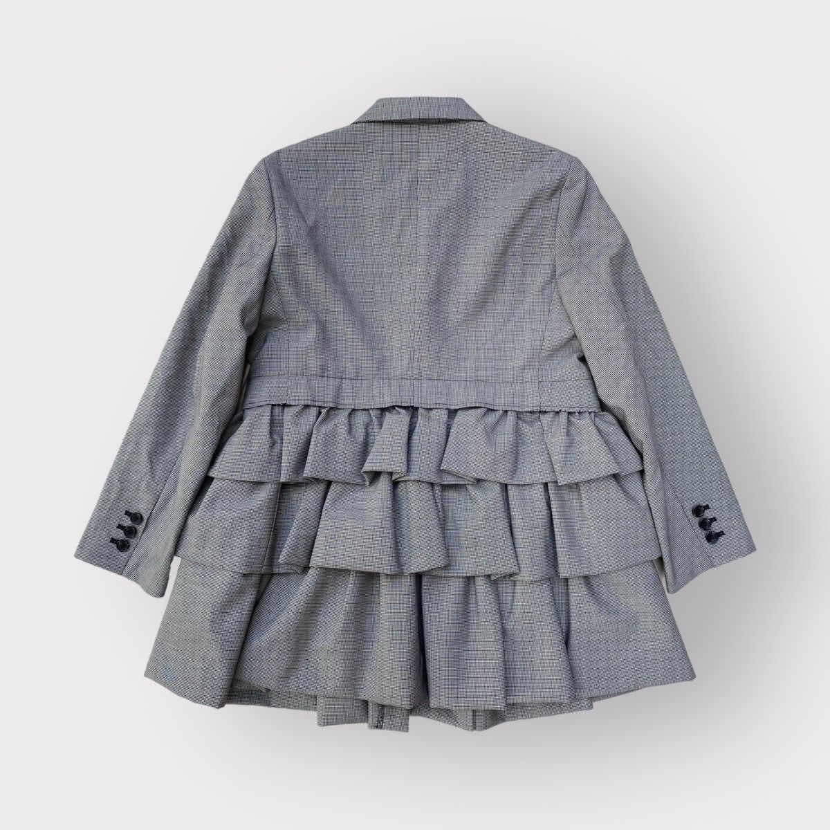 Comme des Garcons SS17 Houndstooth Layers Blazer Size S / US 4 / IT 40 - 3 Thumbnail