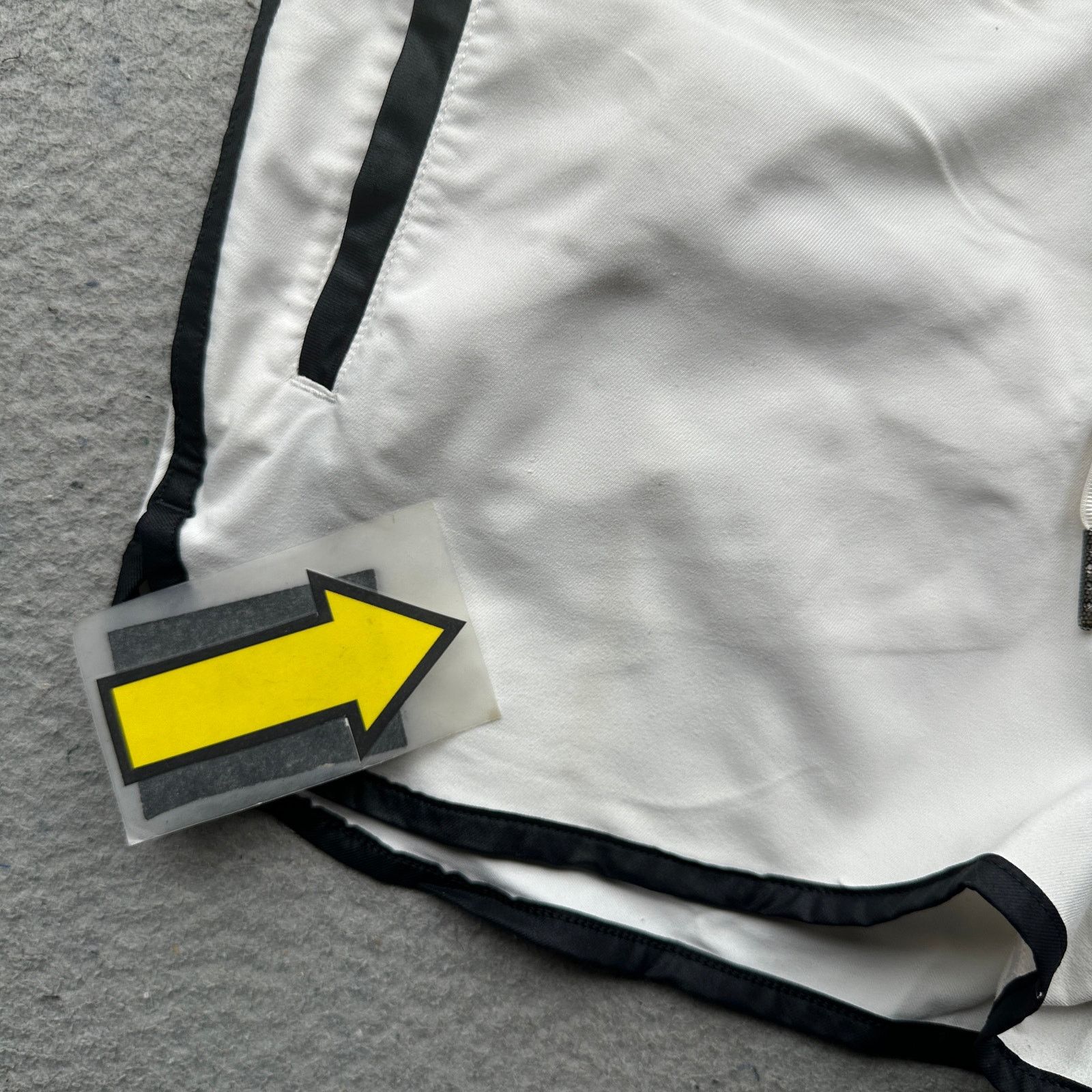 Lululemon Lululemon W7A76S Varsity Shorts Black White Womens Large XL Size 33" - 6 Thumbnail