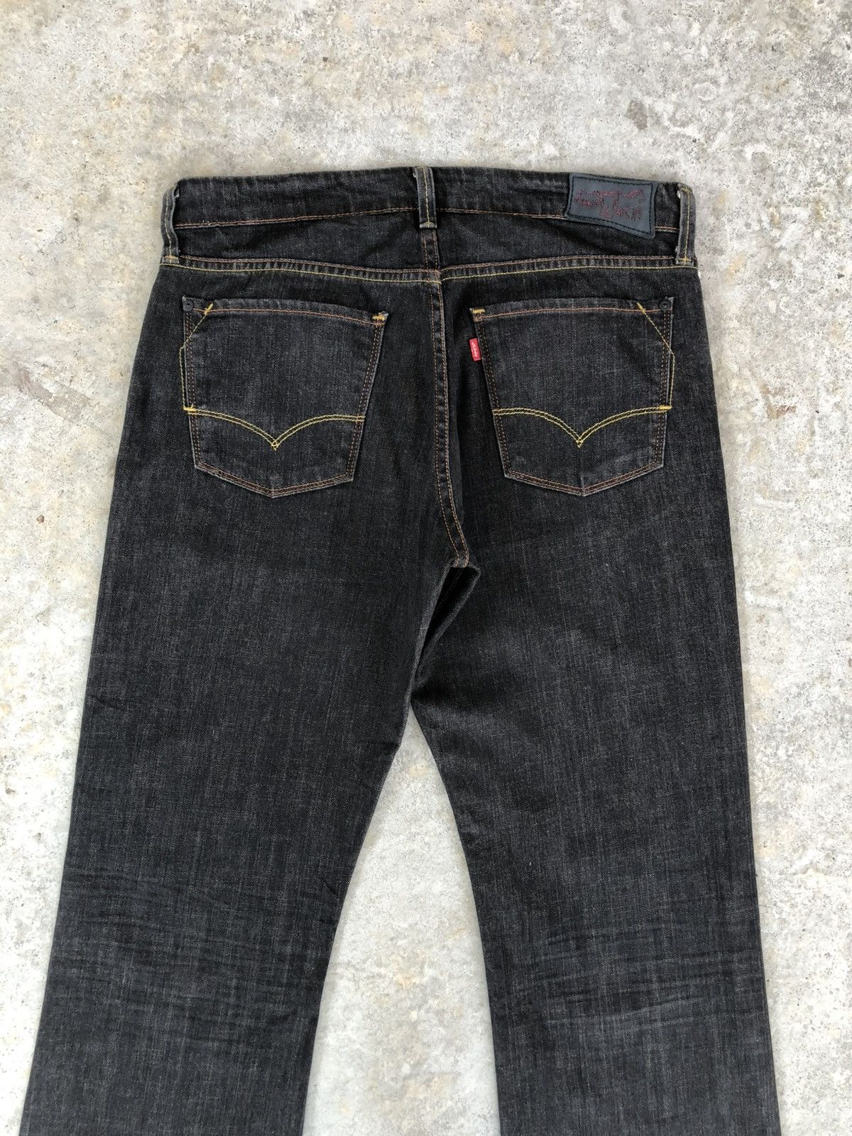 If Six Was Nine Y2k Levi’s Flared Jeans Low Boot Distressed Jeans Size US 33 - 8 Thumbnail