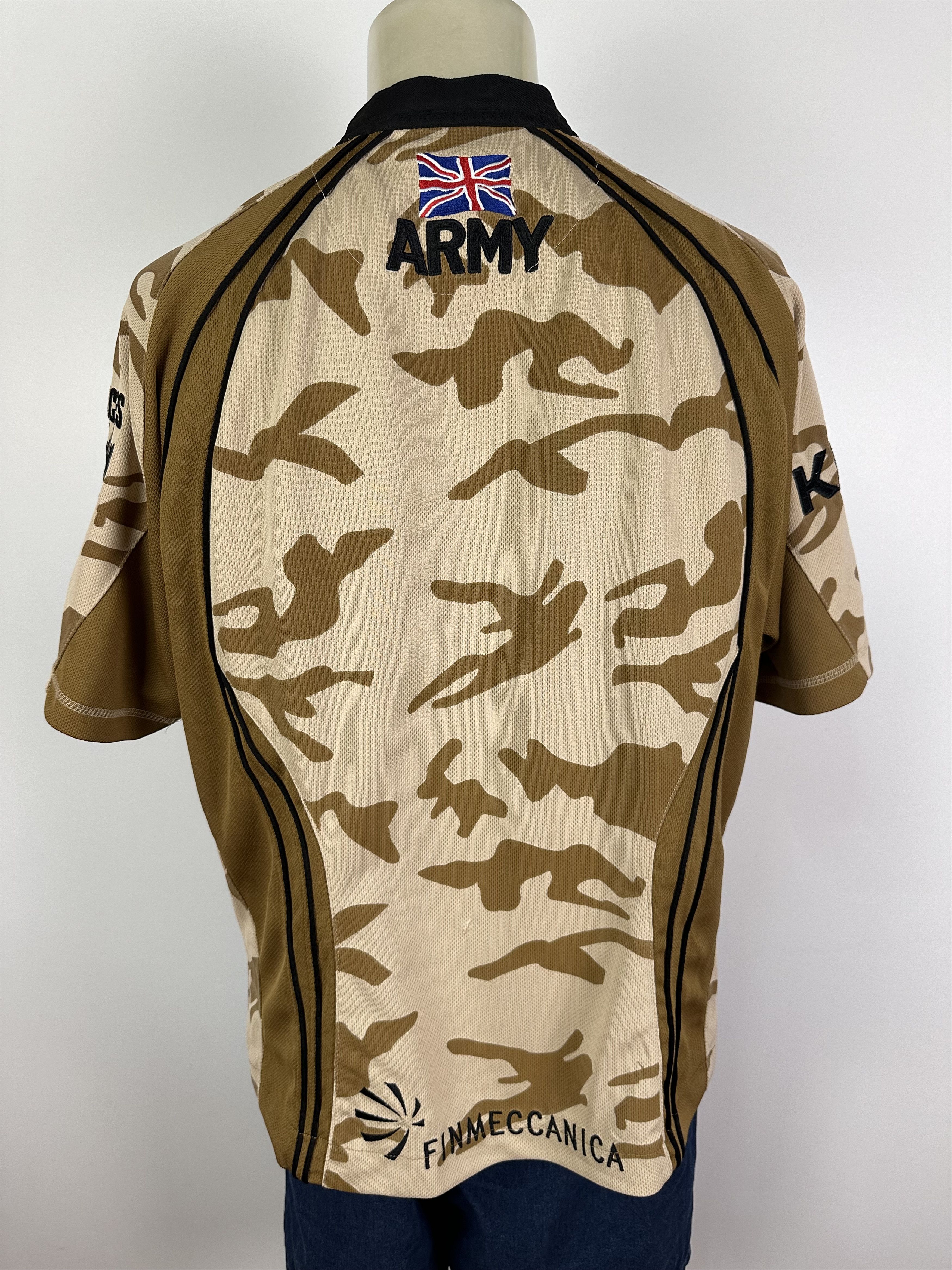 Other BRITISH ARMY RUGBY CAMOUFLAGE JERSEY SHIRT KOOGA SIZE L MENS Size US L / EU 52-54 / 3 - 8 Thumbnail