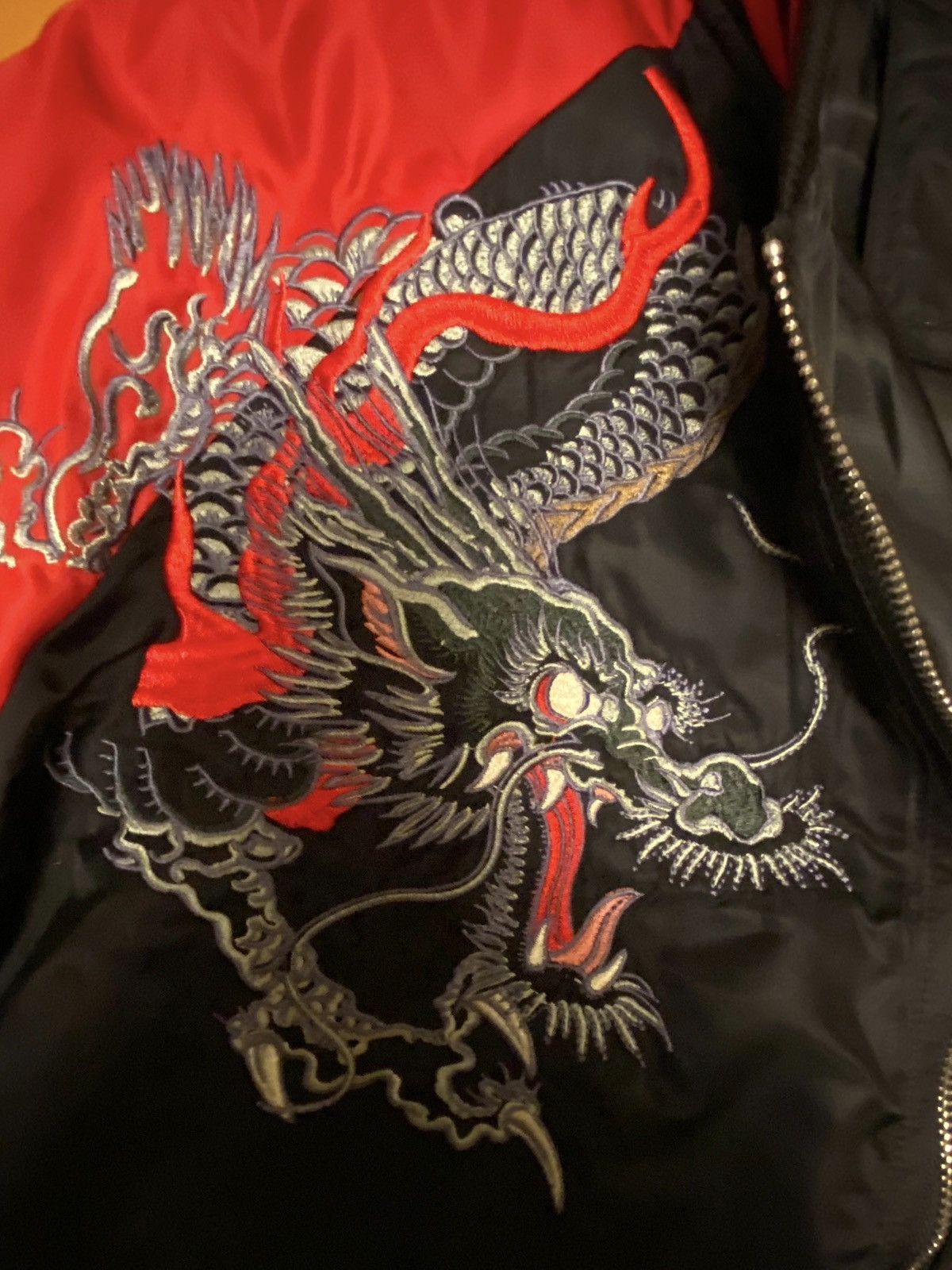 Other Rare Cropped Heads “Exit the Dragon” Bomber Jacket Size US M / EU 48-50 / 2 - 3 Thumbnail