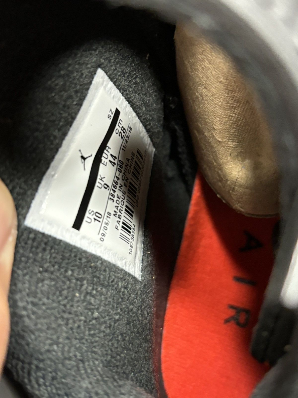 Jordan Brand Air Jordan 6 Retro 2019 Infrared 2019 Size US 10 / EU 43 - 6 Thumbnail