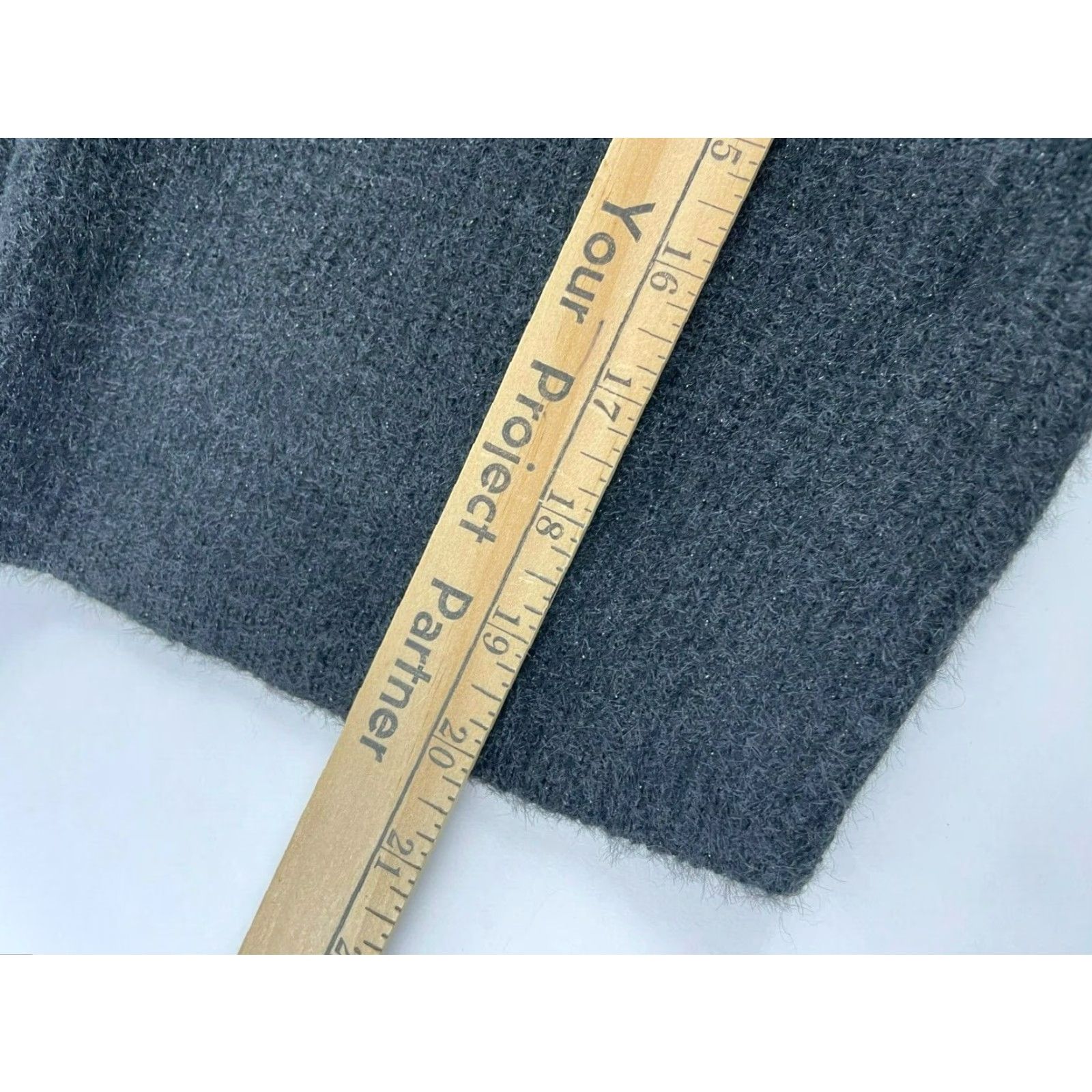 Madewell Madewell Sweater Women's XS Black Metallic Sparkle Pullover Mock Neck NWT Size XS / US 0-2 / IT 36-38 - 6 Thumbnail