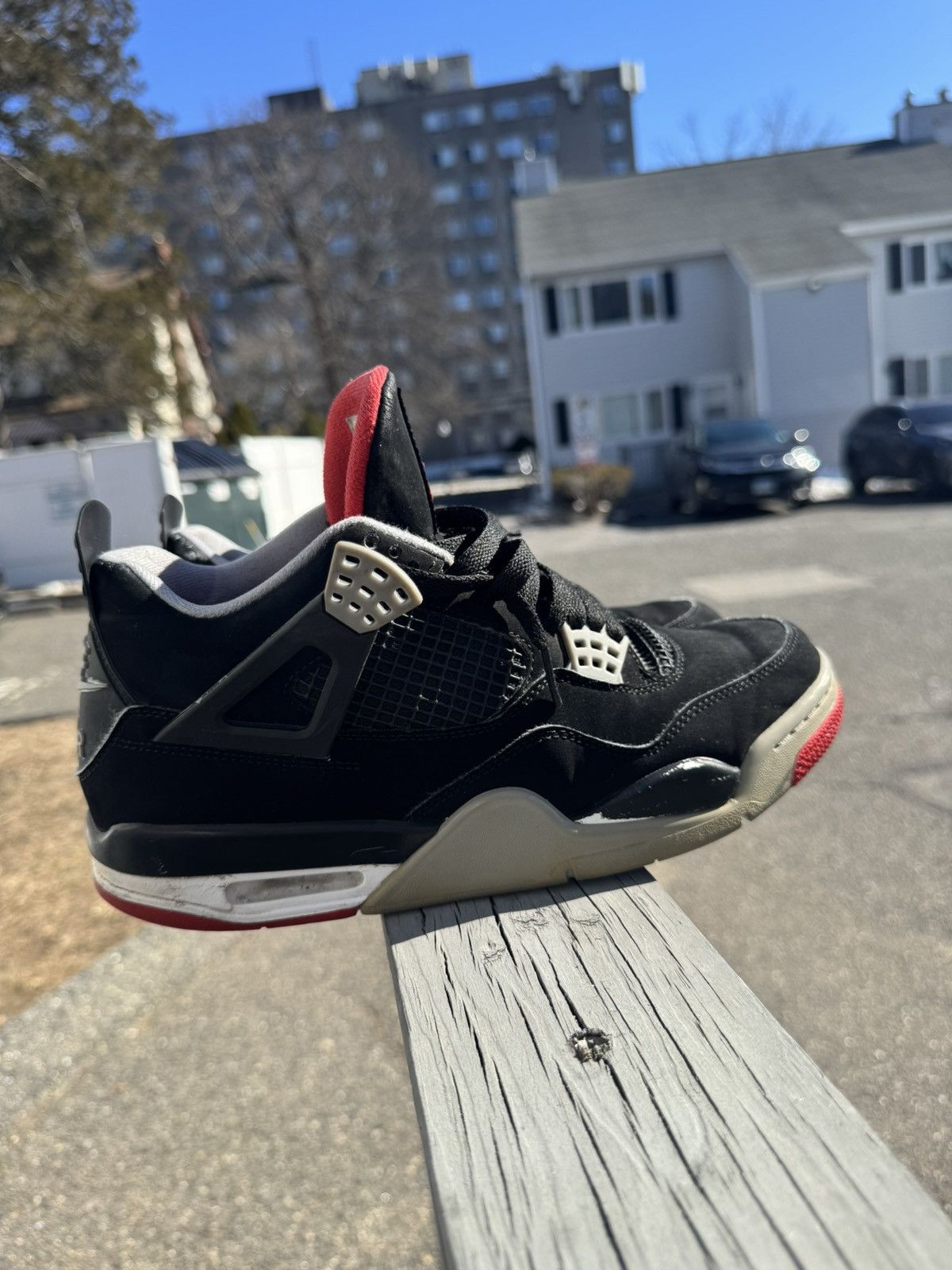 Jordan Brand Jordan Retro 4 Bred Size 9 Size US 9 / EU 42 - 6 Thumbnail