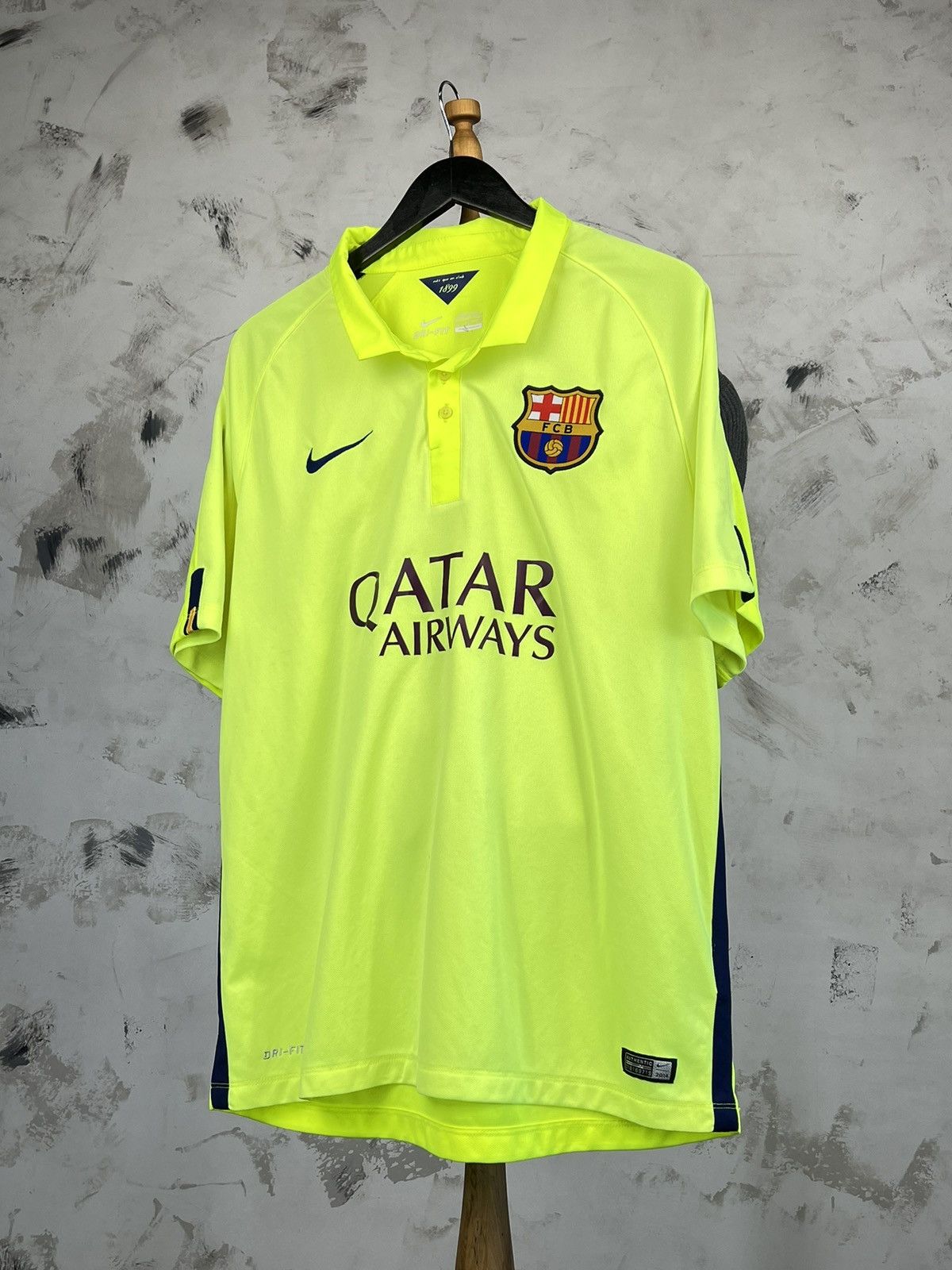 Nike Nike Barcelona 2014 - 2015 Jersey Shirt Size XL - XXL Size US XXL / EU 58 / 5 - 1 Thumbnail