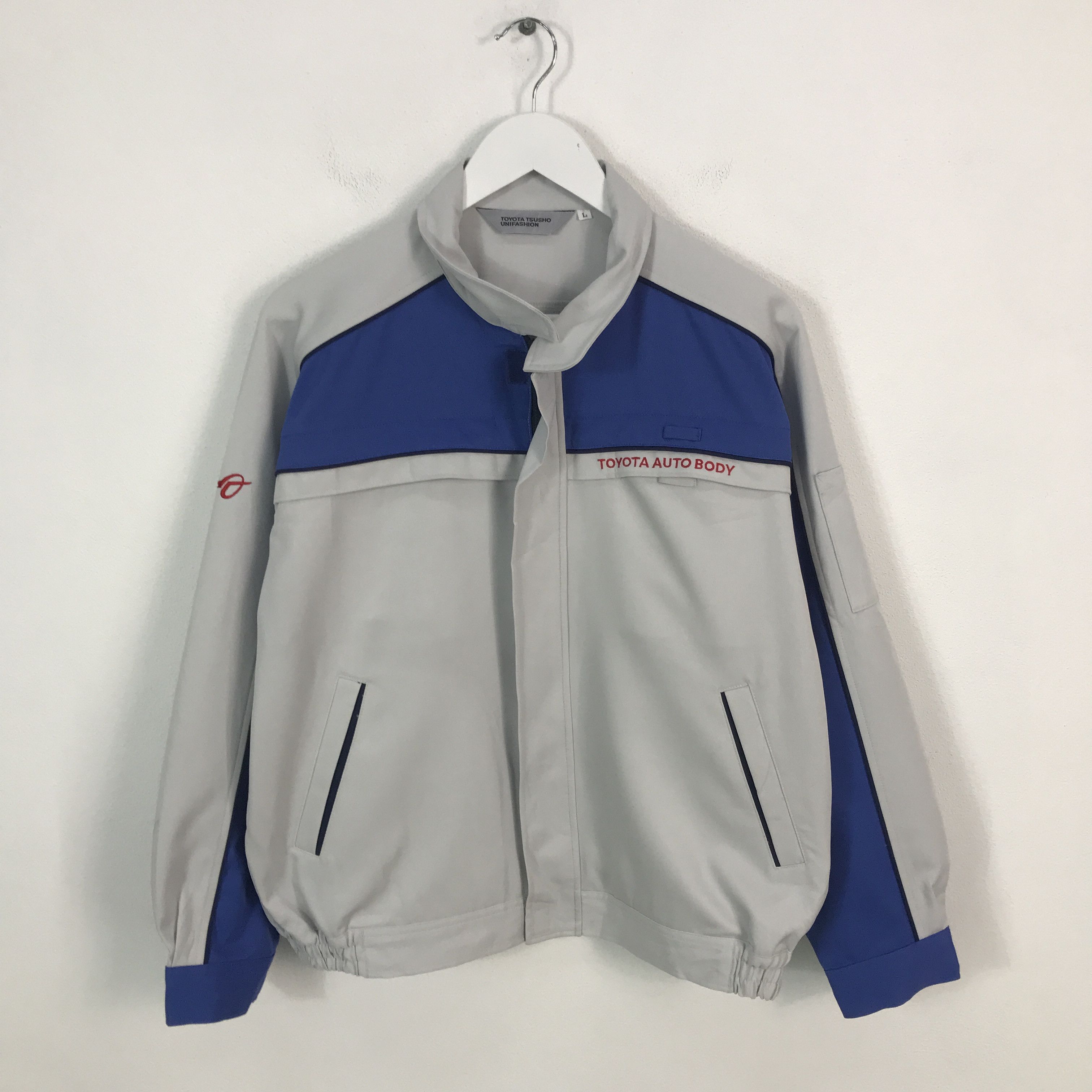 Japanese Brand Toyota Auto Body Worker Jacket Size US L / EU 52-54 / 3 - 1 Thumbnail