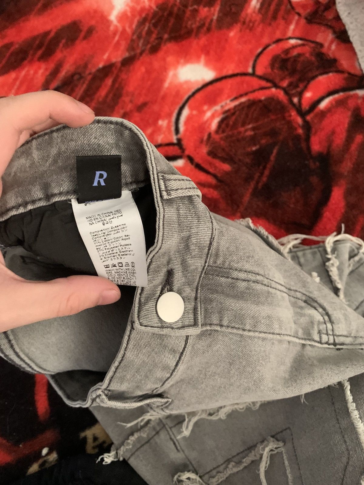 Other Grey baggy romwe jeans Size US 38 / EU 54 - 4 Thumbnail