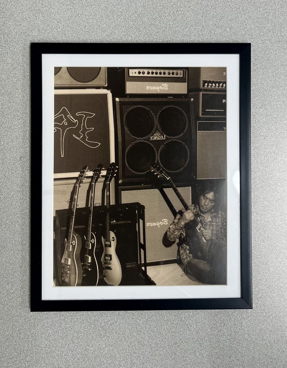 Chrome Hearts × Vintage Chrome Hearts Music Room Framed poster 8x11 magazine cutout Size ONE SIZE - 1 Thumbnail