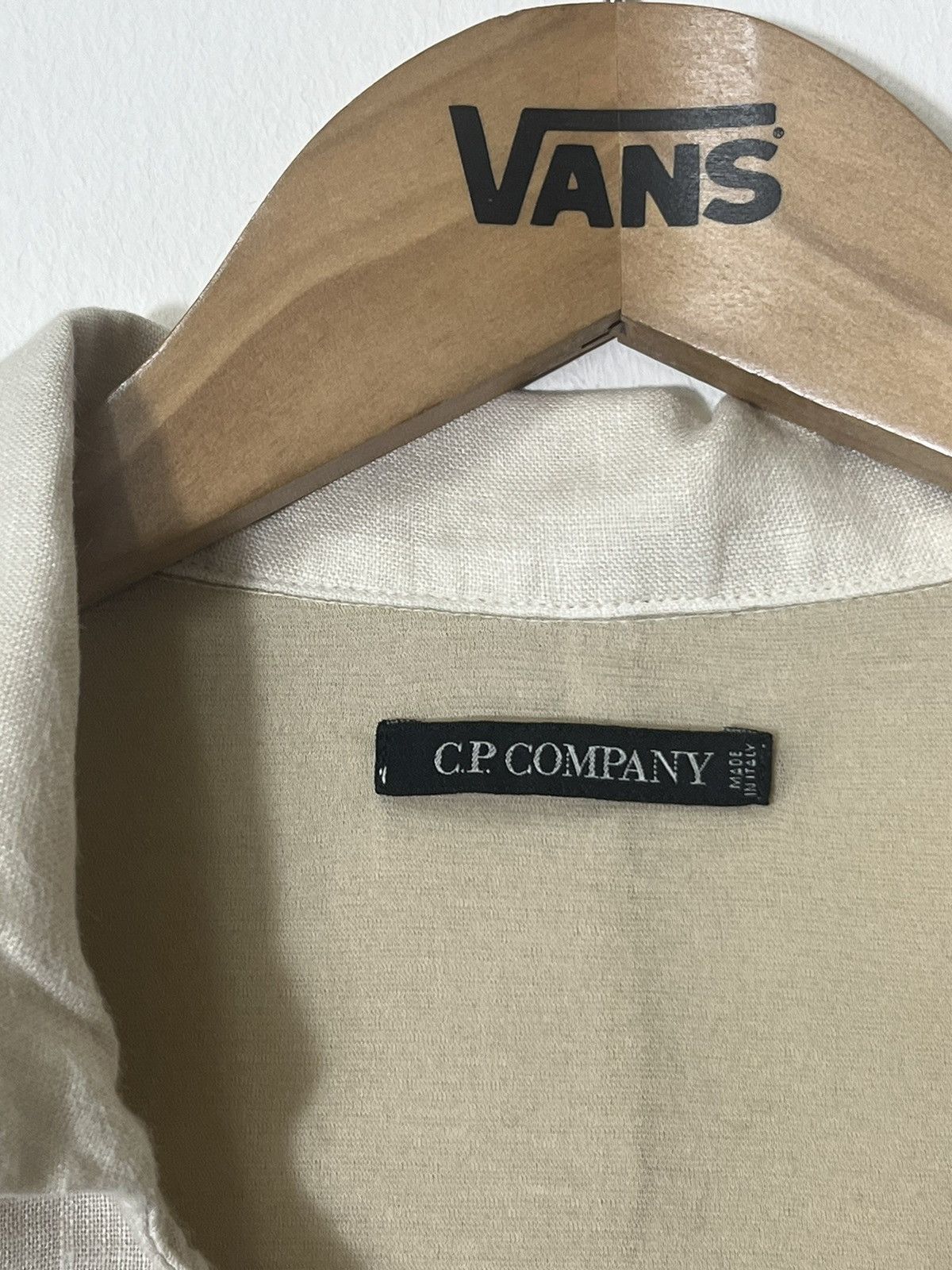 C.P. Company C.P. Company Light Crop Linen Blazer Size S / US 4 / IT 40 - 3 Thumbnail