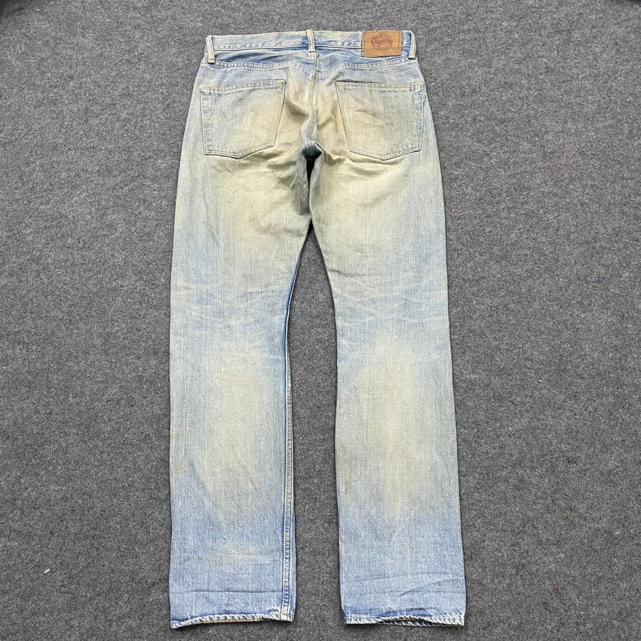 OMNIGOD 💥Best Offer💥Vintage Omigod Selvegde Distressed Denim Size US 33 - 3 Thumbnail