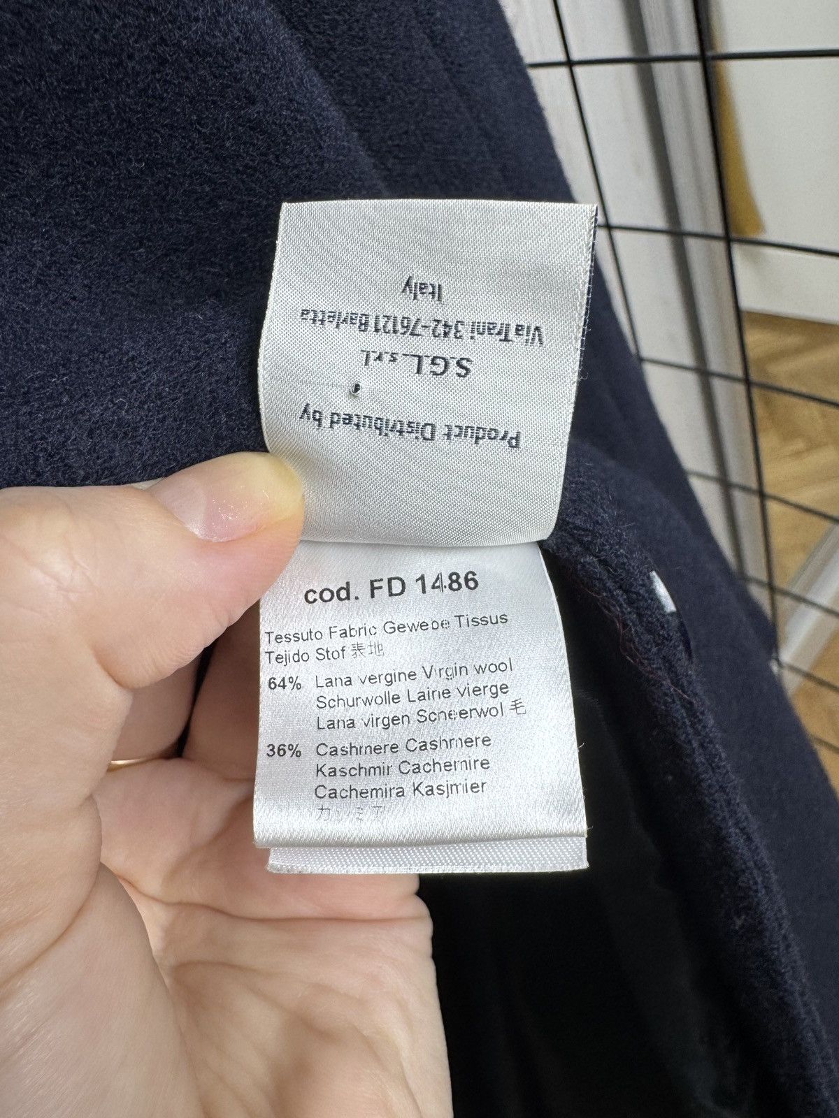Circolo 1901 Circolo 1901 Luxury wool cashmere 1 button navy blue coat Size S / US 4 / IT 40 - 11 Thumbnail