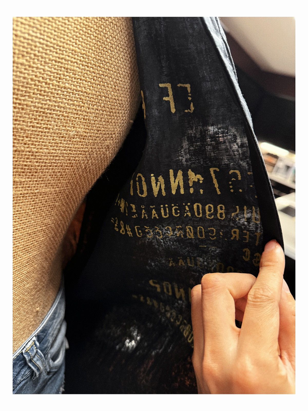 Other Black Mandarin Collar Shirt – Military-Inspired Minimalism Size US M / EU 48-50 / 2 - 6 Thumbnail