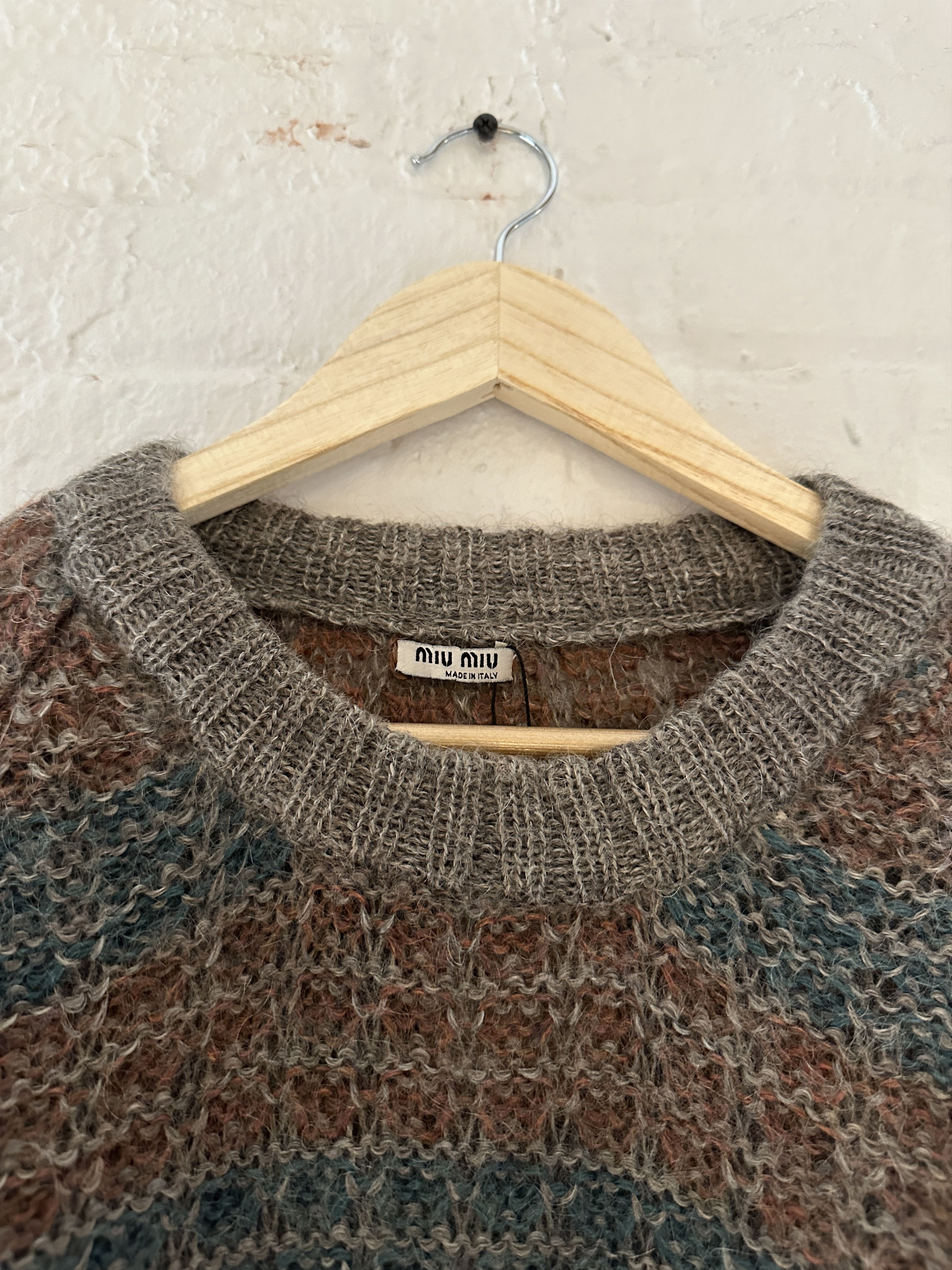 Miu Miu Miu Miu Knit Sweater Size US L / EU 52-54 / 3 - 2 Thumbnail