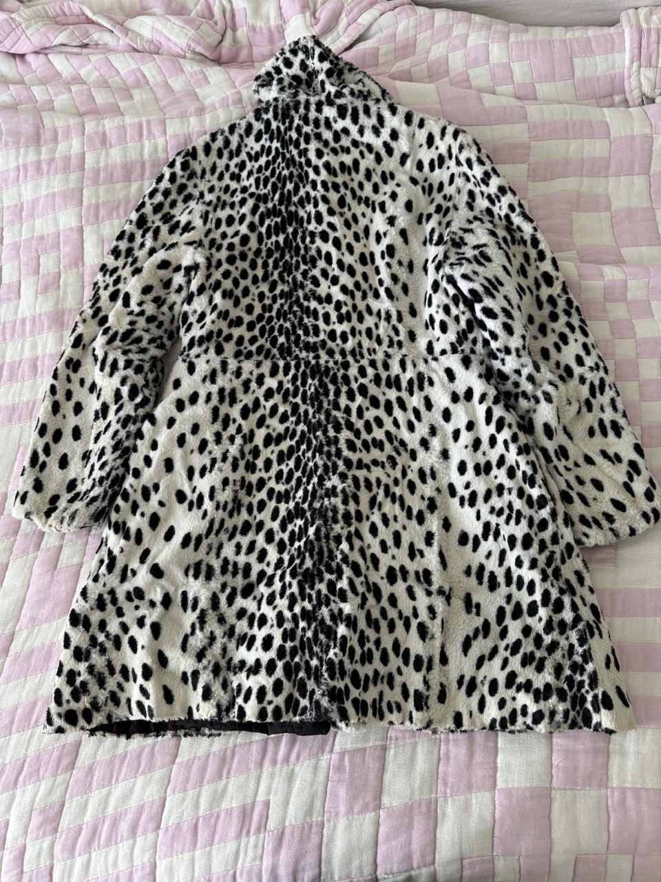 Vintage 1960s Dalmation Print Double Breasted Jacket Size M / US 6-8 / IT 42-44 - 7 Thumbnail