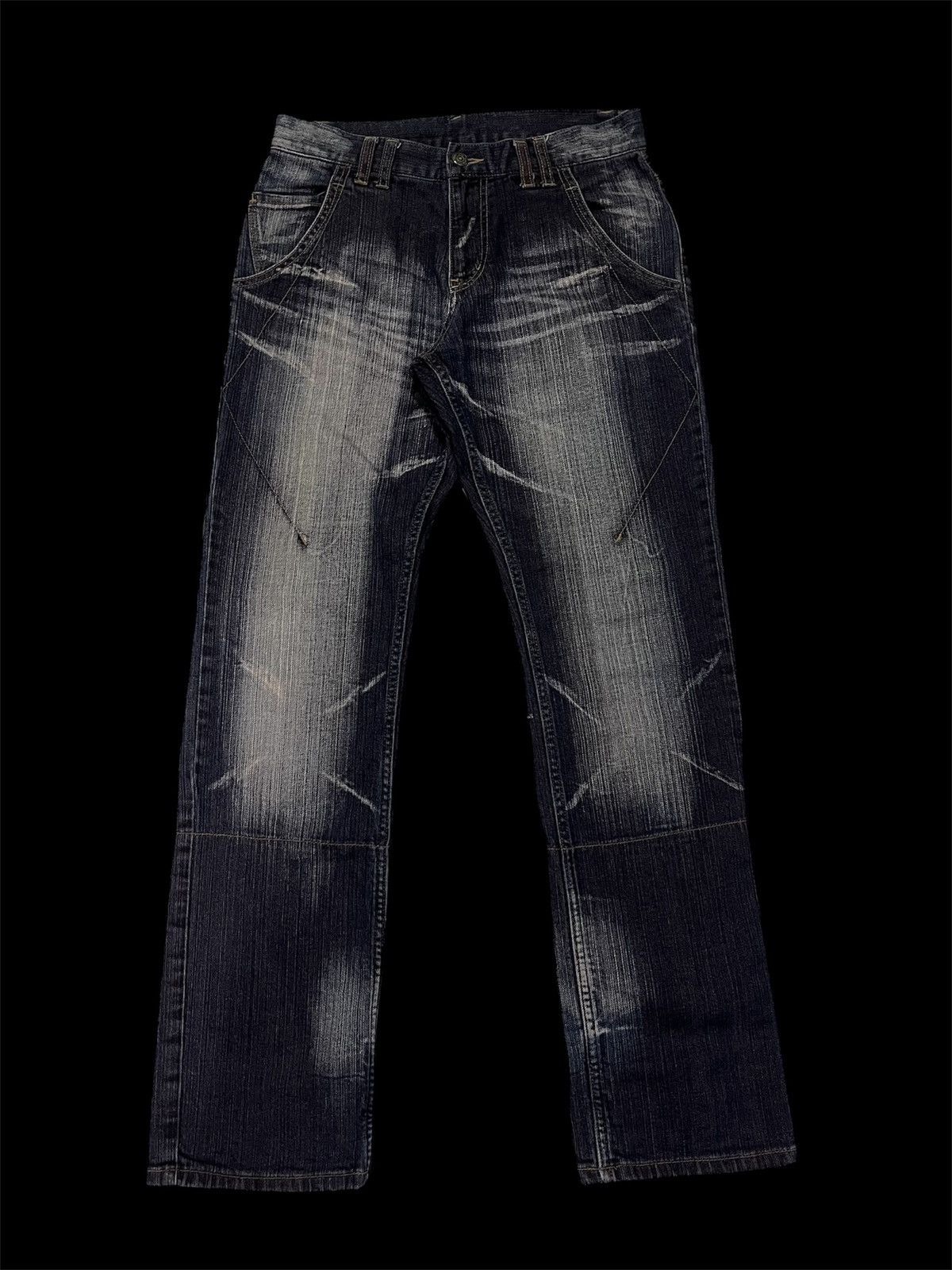 If Six Was Nine × Japanese Brand × PPFM PPFM Double kene super faded style Size US 29 - 1 Thumbnail