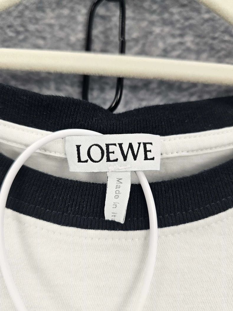Loewe LOEWE Round collar short sleeves Size S / US 4 / IT 40 - 8 Thumbnail