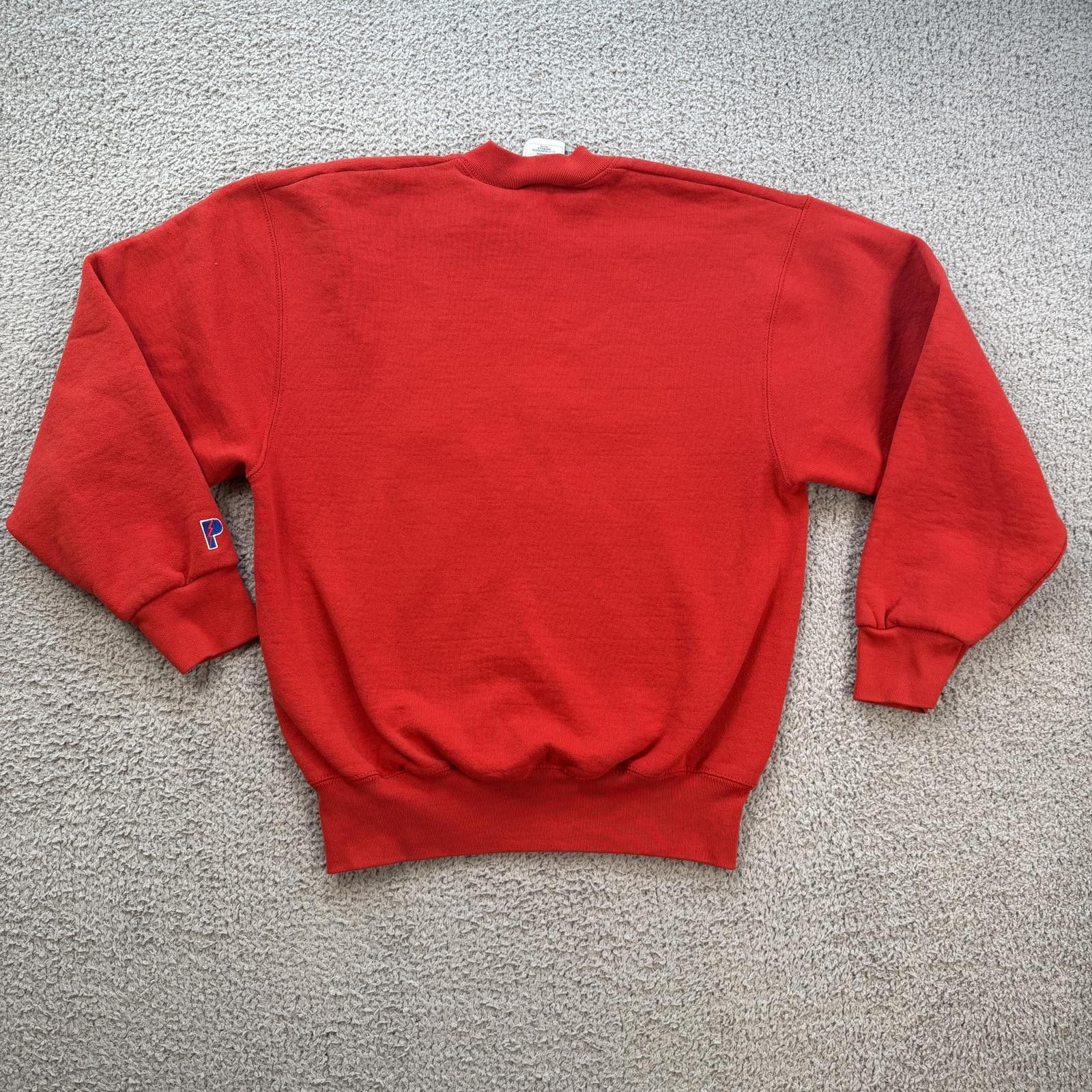 Pro Player Vintage 90s Kansas City Chiefs Embroidered Sweatshirt Red Size US M / EU 48-50 / 2 - 3 Thumbnail