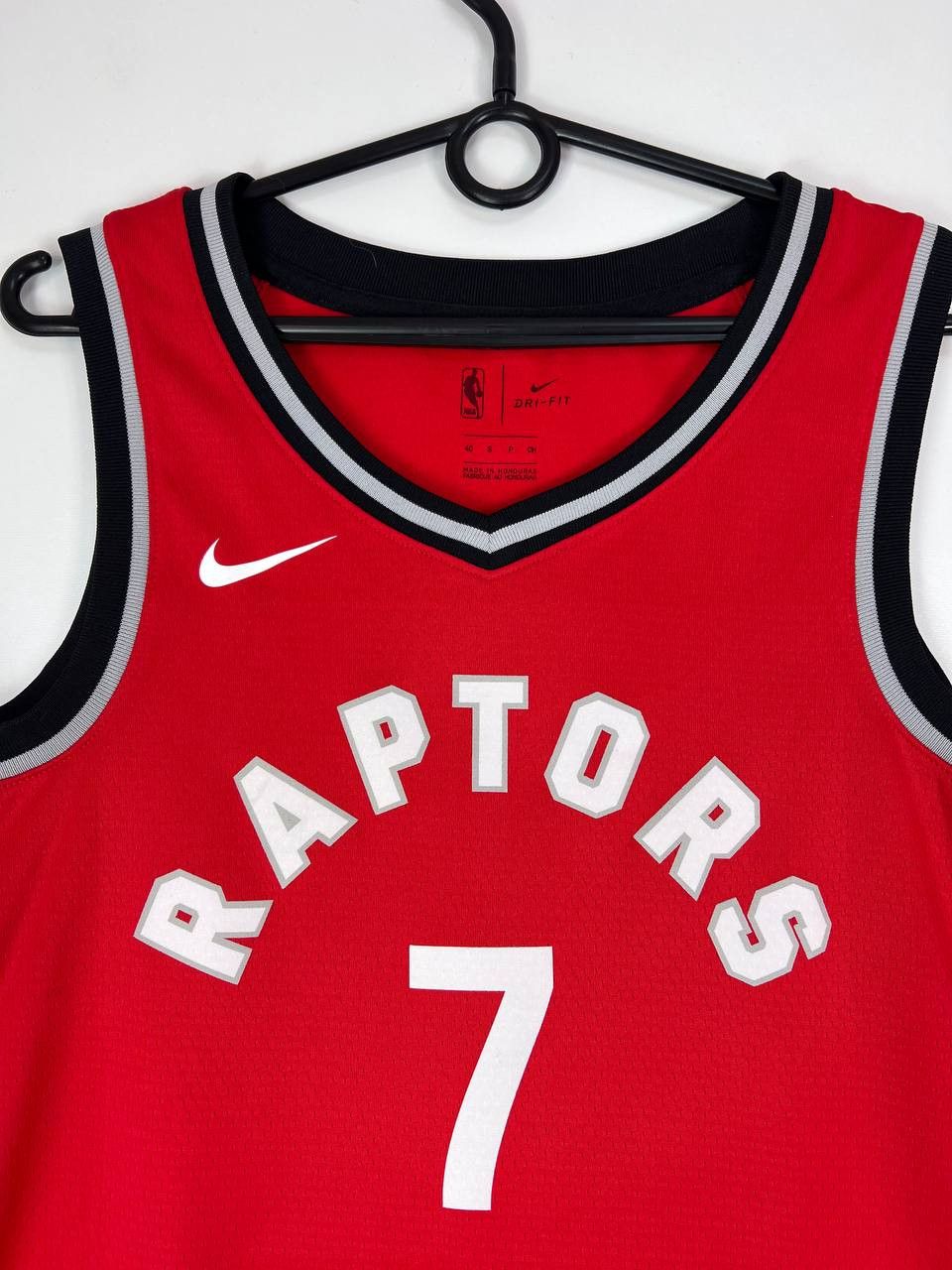 Nike Toronto Raptors Nike Nba Jersey #7 Red tBasketball Size S Size US S / EU 44-46 / 1 - 2 Thumbnail