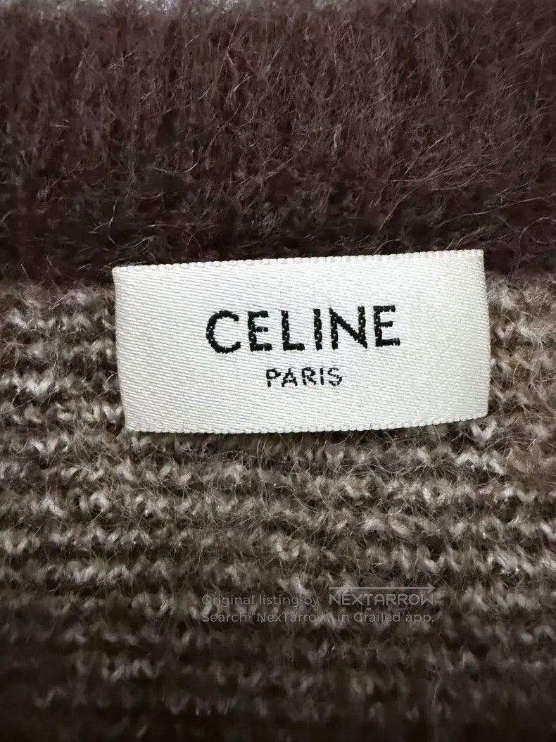 Celine CELINE Mohair Sweater Size US S / EU 44-46 / 1 - 3 Thumbnail
