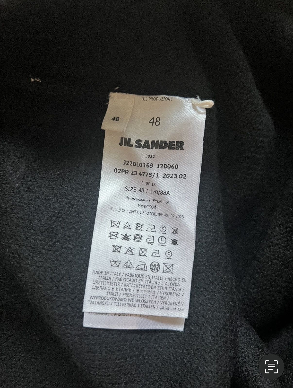 Jil Sander Jil Sander Mohair Wool Overshirt Size 48 Size US M / EU 48-50 / 2 - 4 Thumbnail
