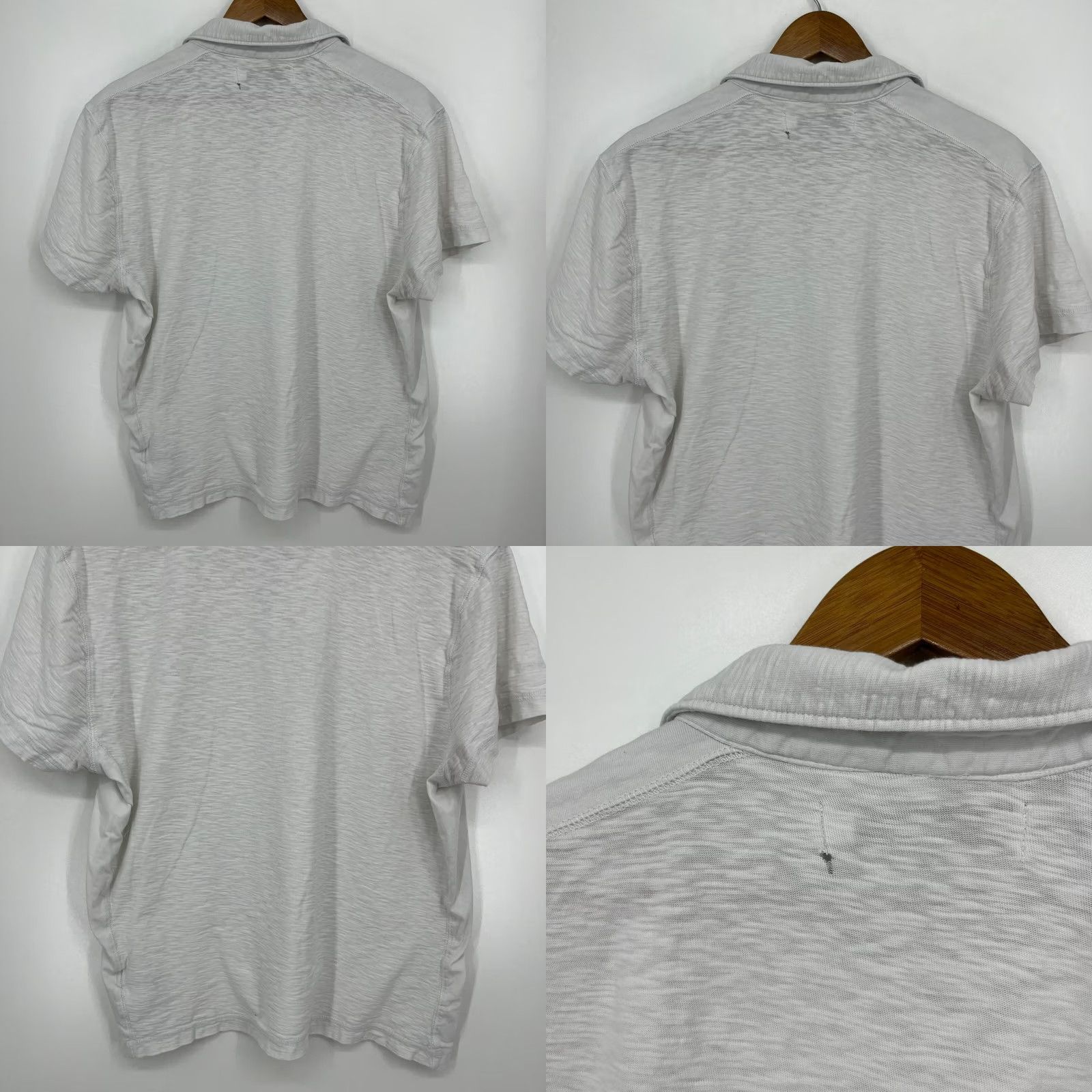 Calvin Klein Calvin Klein Jeans Polo Shirt Men L Gray Logo Short Sleeve Collared Shirt Size US L / EU 52-54 / 3 - 8 Thumbnail