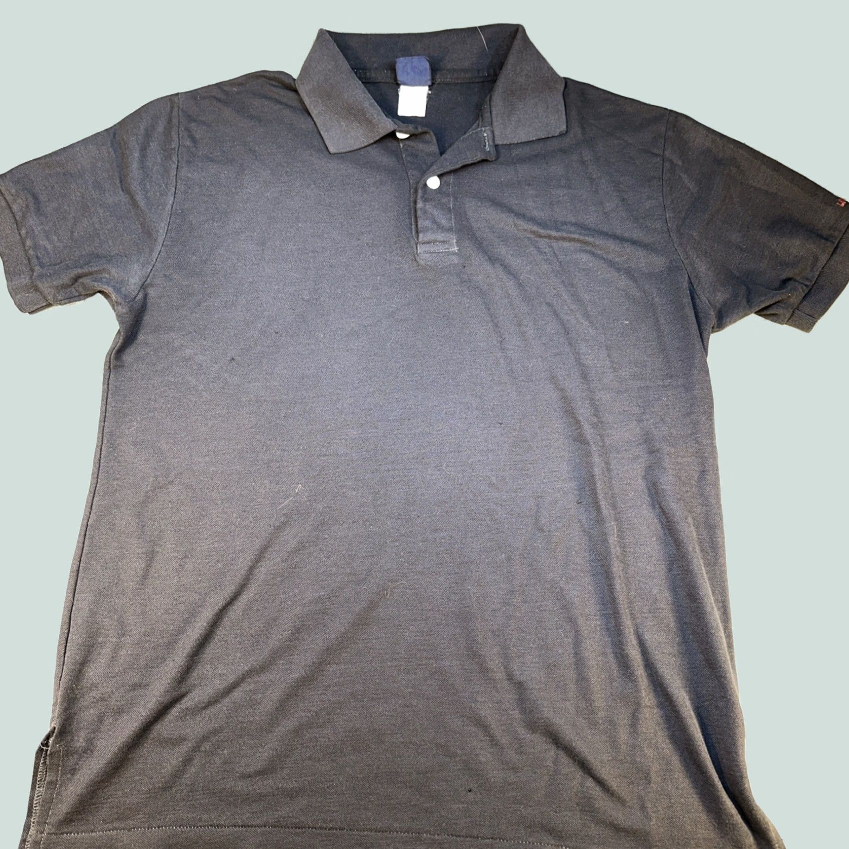 Levi's VINTAGE Levi’s Black Polo Shirt L Classic Casual Short Sleeve Top Size US L / EU 52-54 / 3 - 1 Thumbnail