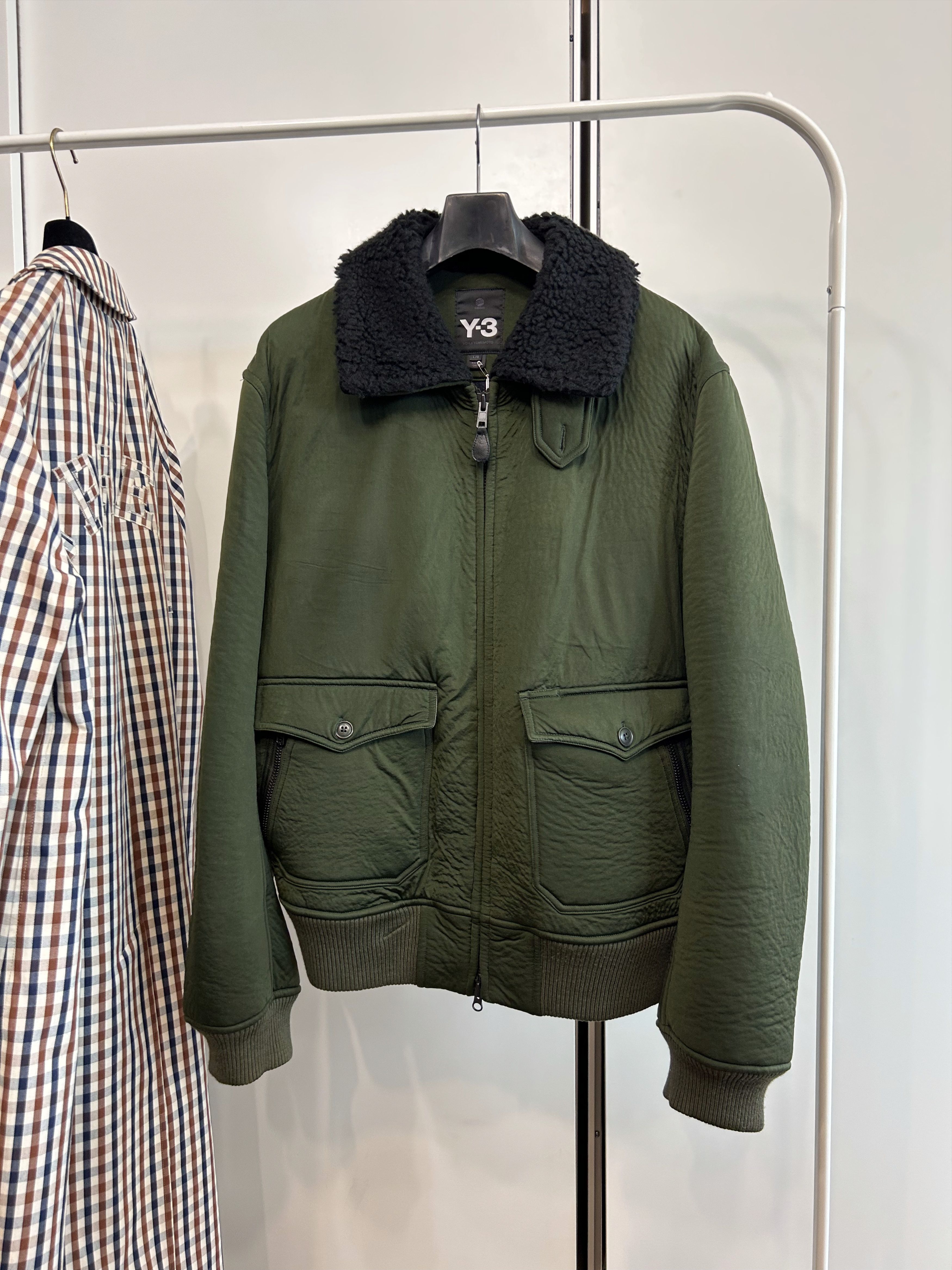 Y-3 Y-3 Military Bomber Jacket Size US L / EU 52-54 / 3 - 1 Thumbnail