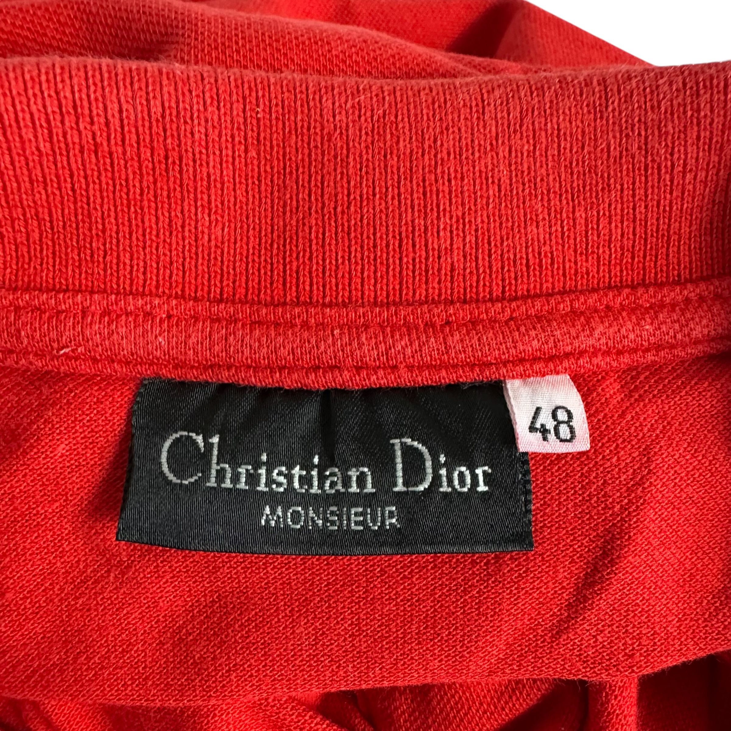 Christian Dior Monsieur 🔥RARE🔥Vintage Christian Dior Single Pocket Polo Shirt Size US M / EU 48-50 / 2 - 6 Thumbnail