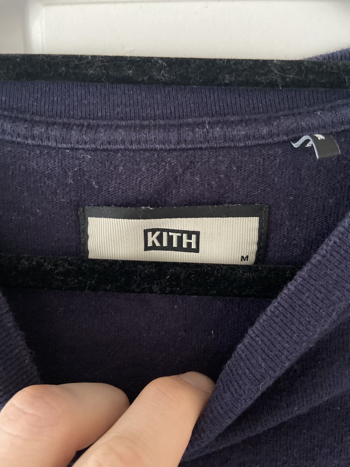 Kith × Timberland Kith x Timberland Long Sleeve T-shirt Navy size M Size US M / EU 48-50 / 2 - 5 Thumbnail