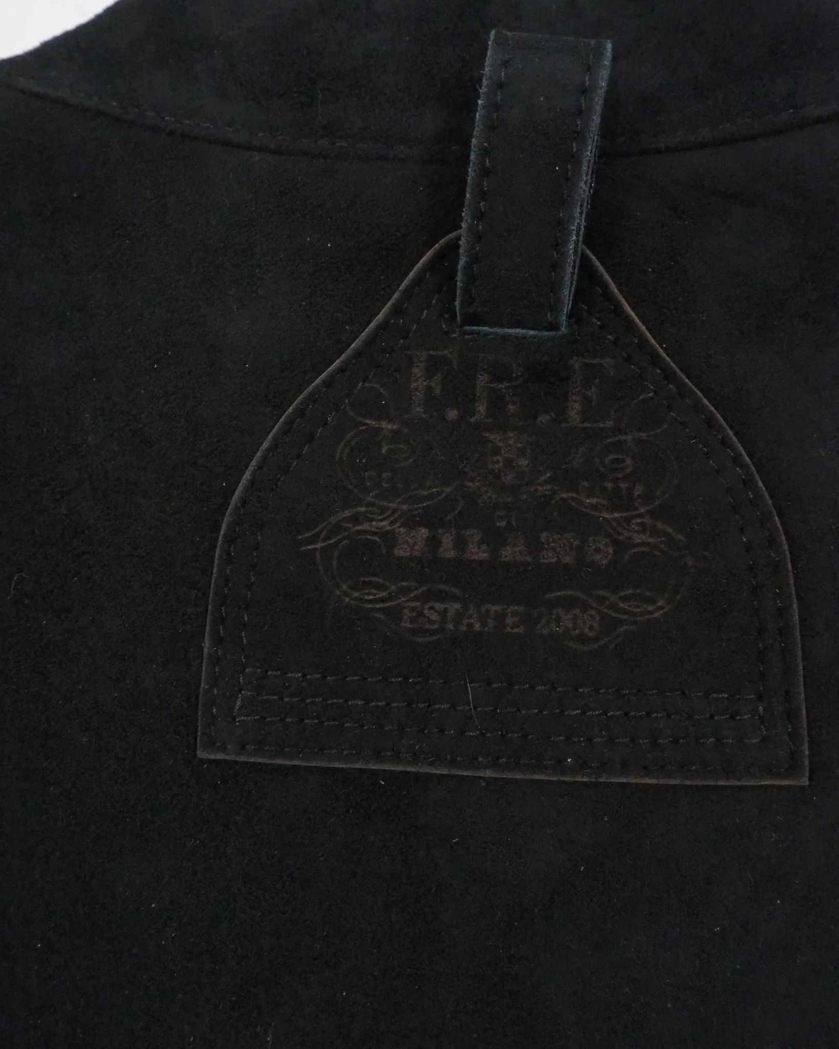 Gianfranco Ferre Men's Gianfranco Ferre Perforated Suede leather Jacket $1150 Size US XXL / EU 58 / 5 - 15 Thumbnail