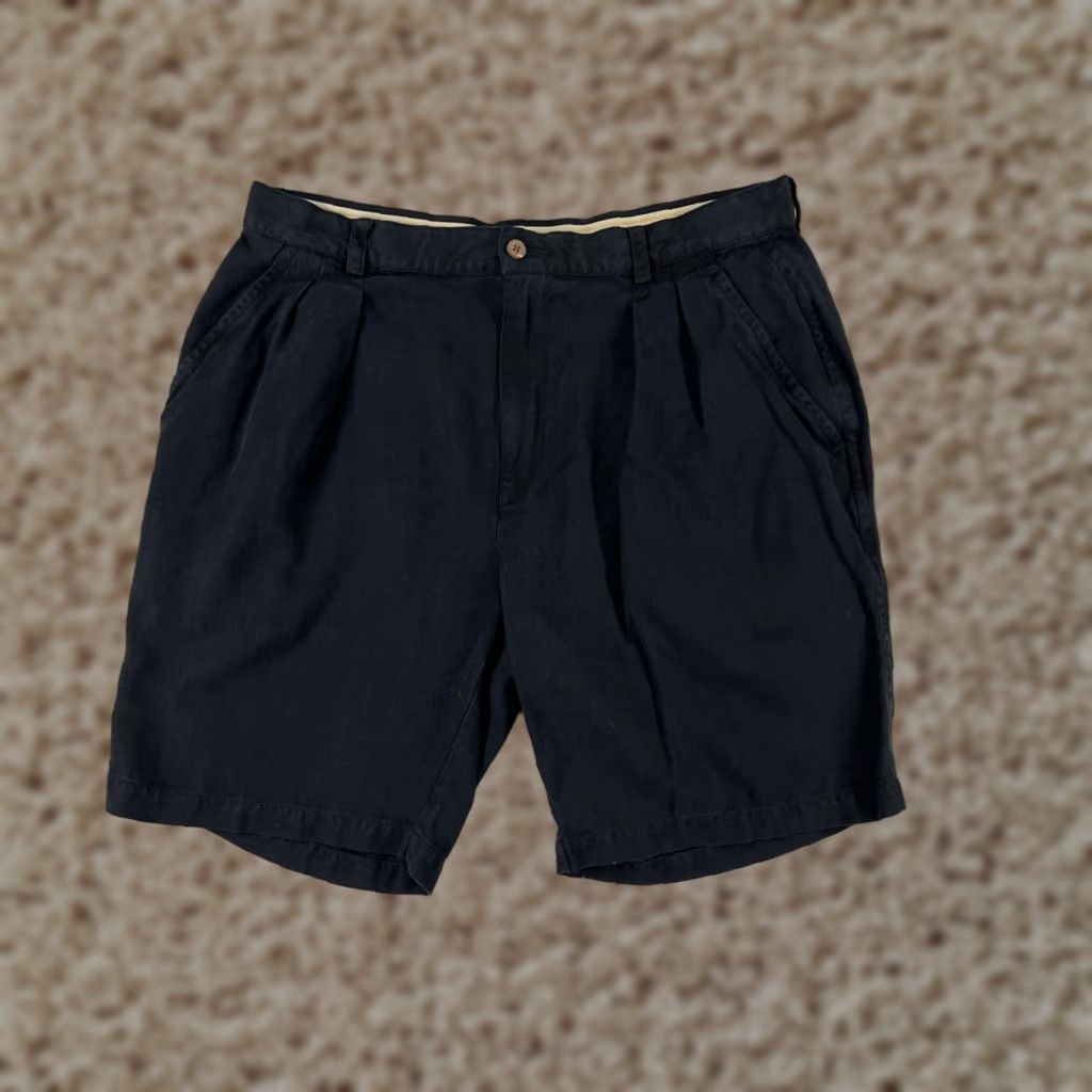 Tommy Bahama Tommy Bahama Shorts Men 36 Black Silk Pleated RELAX Beach Vacation Golf Golfer Size US 36 / EU 52 - 1 Thumbnail