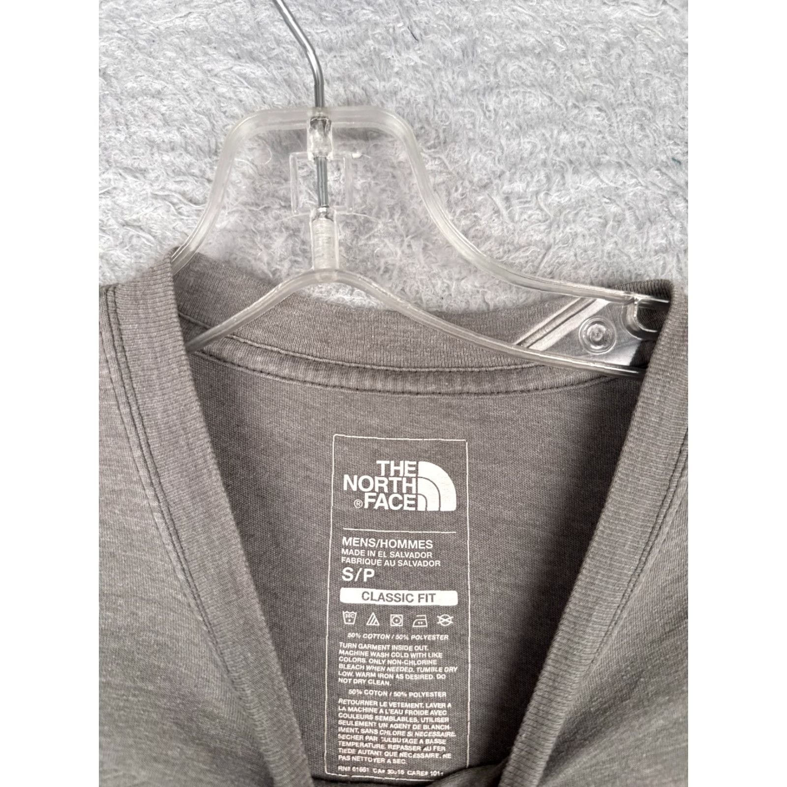 The North Face VINTAGE The North Face Shirt Men S Gray Yosemite National Park Cotton Blend Logo Tee Short Sleeve Crew Neck All Seasons Men’s T-Shirt 90s Era Style Size US S / EU 44-46 / 1 - 7 Thumbnail
