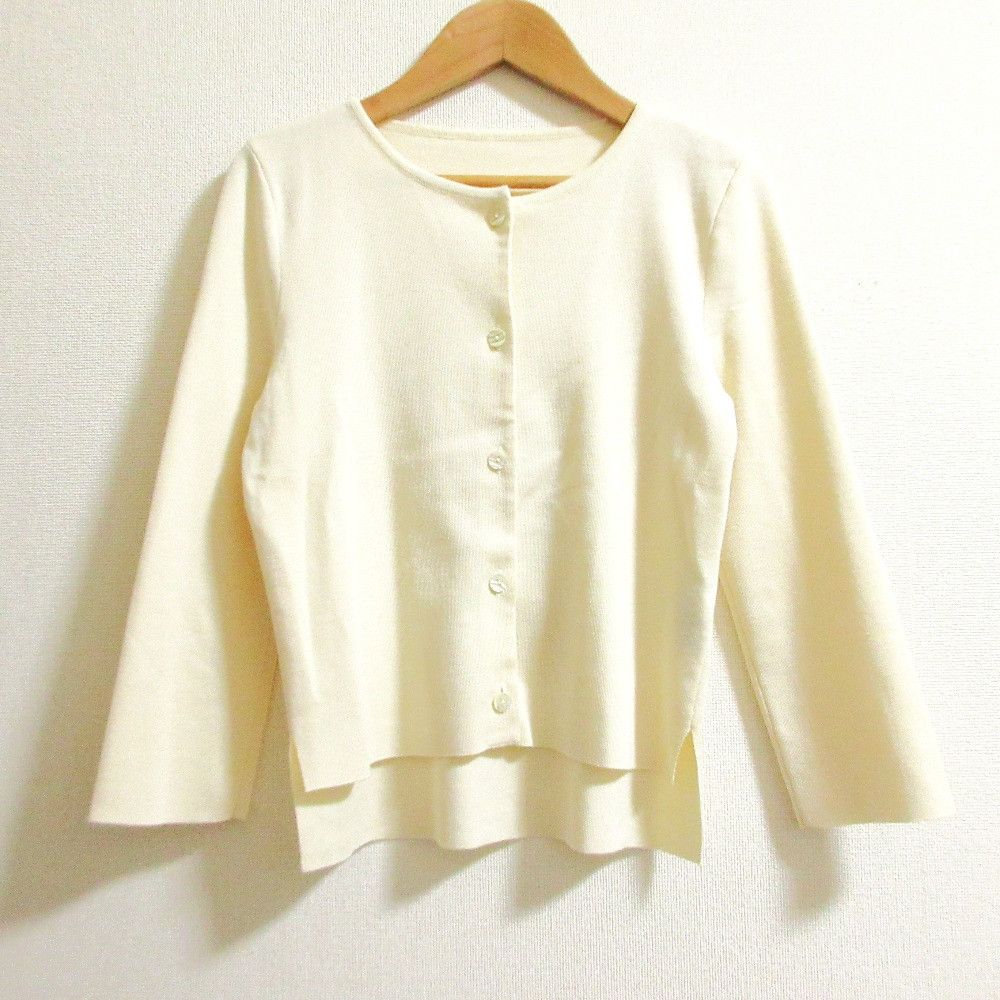 Other Other FOXEY Shell Button Silk Cashmere Knit Cardigan Textile Tops 31280 DUTY FREE for USA Size ONE SIZE - 1 Thumbnail