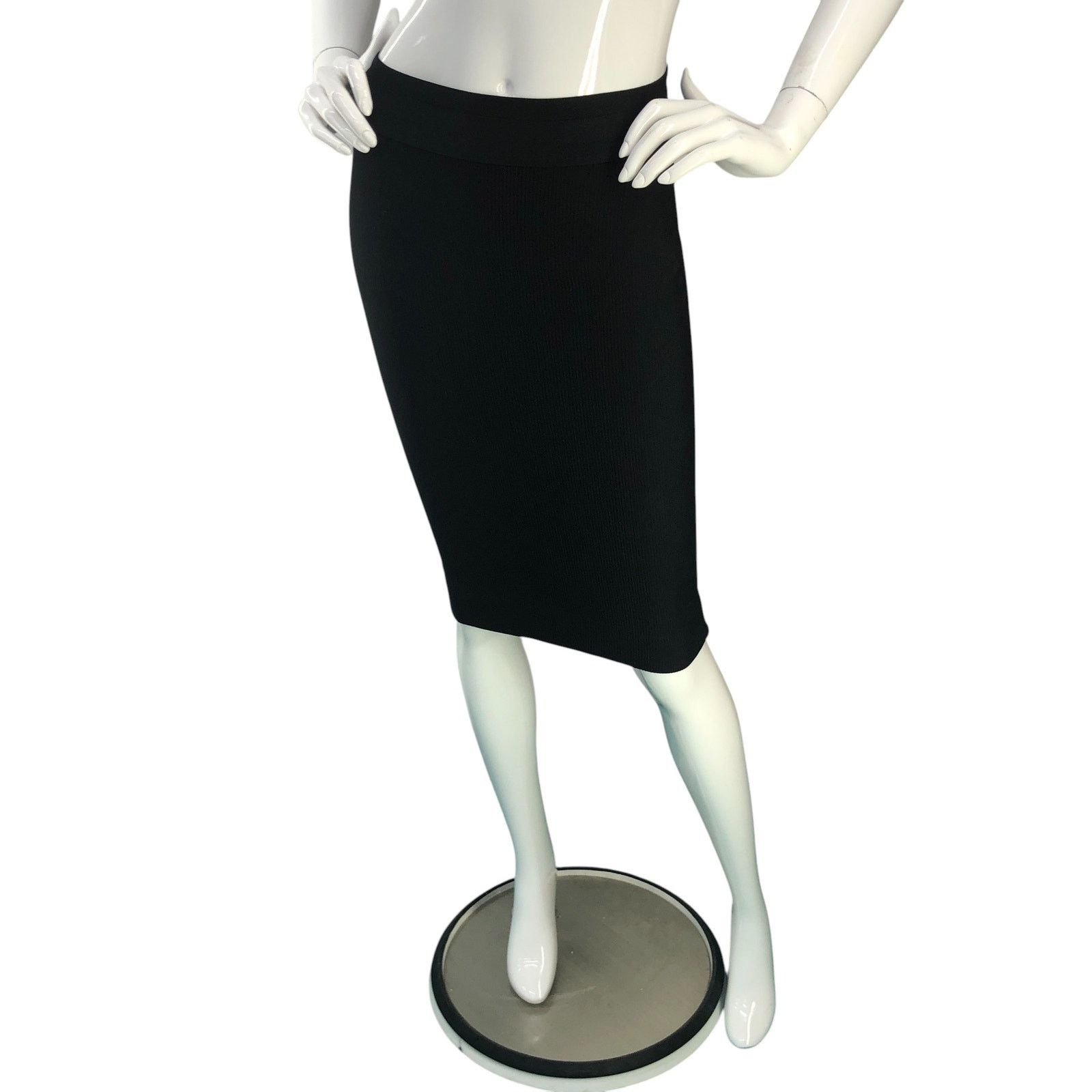 Bcbgmaxazria BCBG Max Azria Size XXS Skirt Monica Rib Knit Pencil Stretch Size 26" / US 2 / IT 38 - 1 Thumbnail