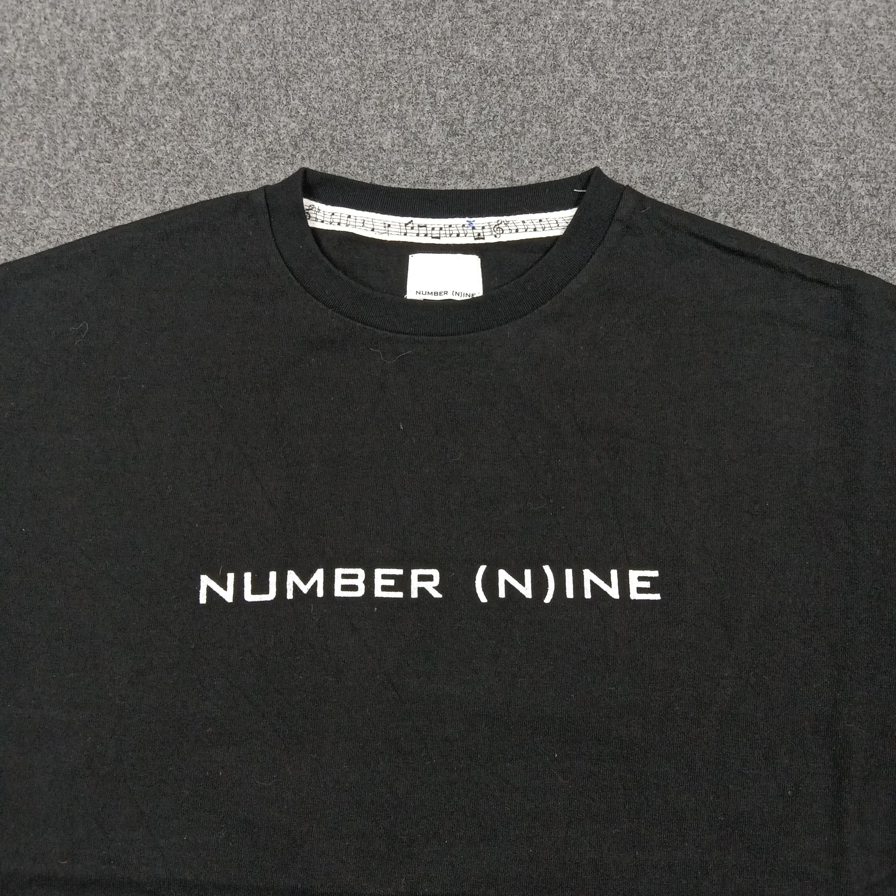 Number (N)ine Number Nine Studious Center Logo Boxy Tshirt C294N37 Size US L / EU 52-54 / 3 - 2 Thumbnail
