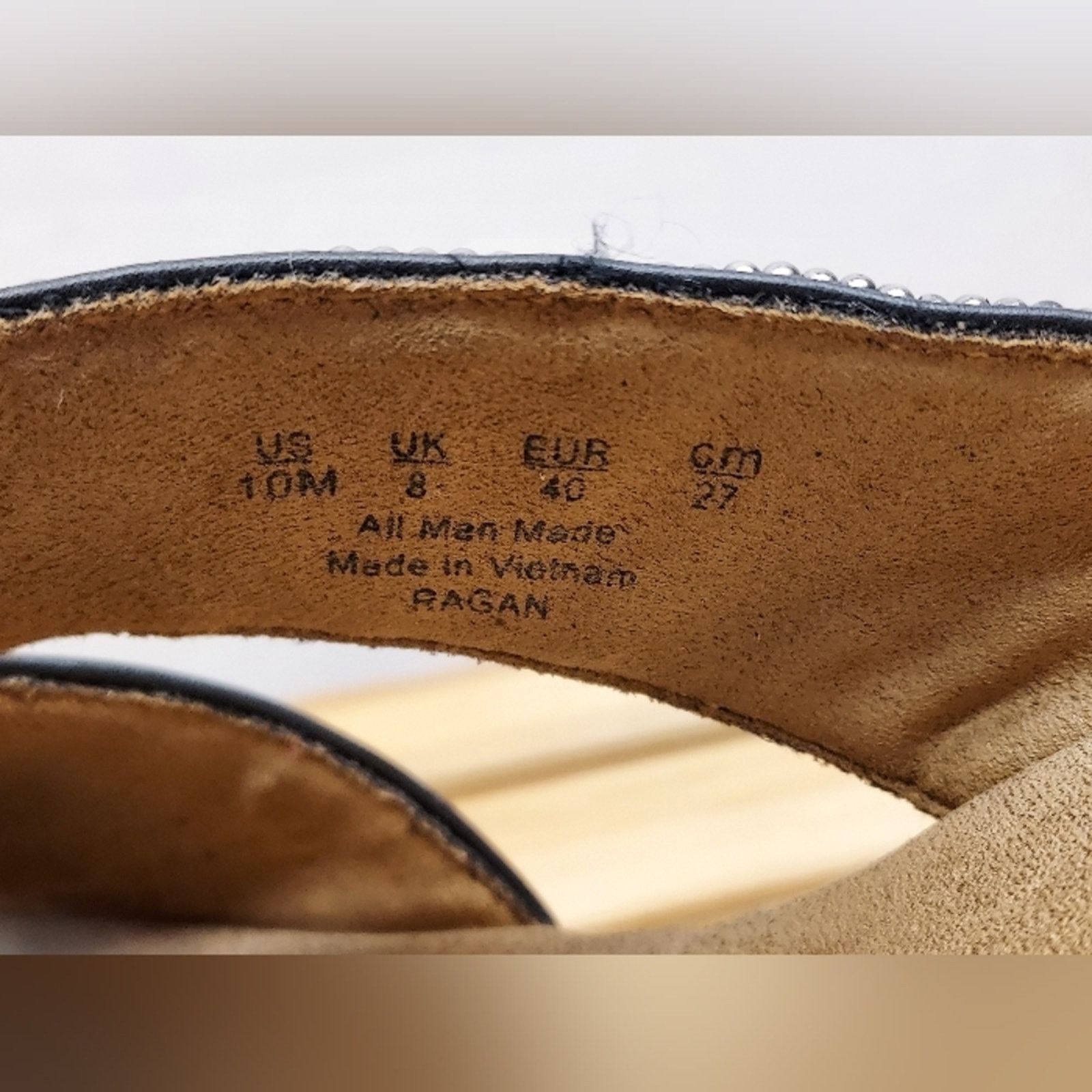 Other Natural Soul Womens Black Wedge Sandals Size 10M Size US 10 / IT 40 - 9 Thumbnail