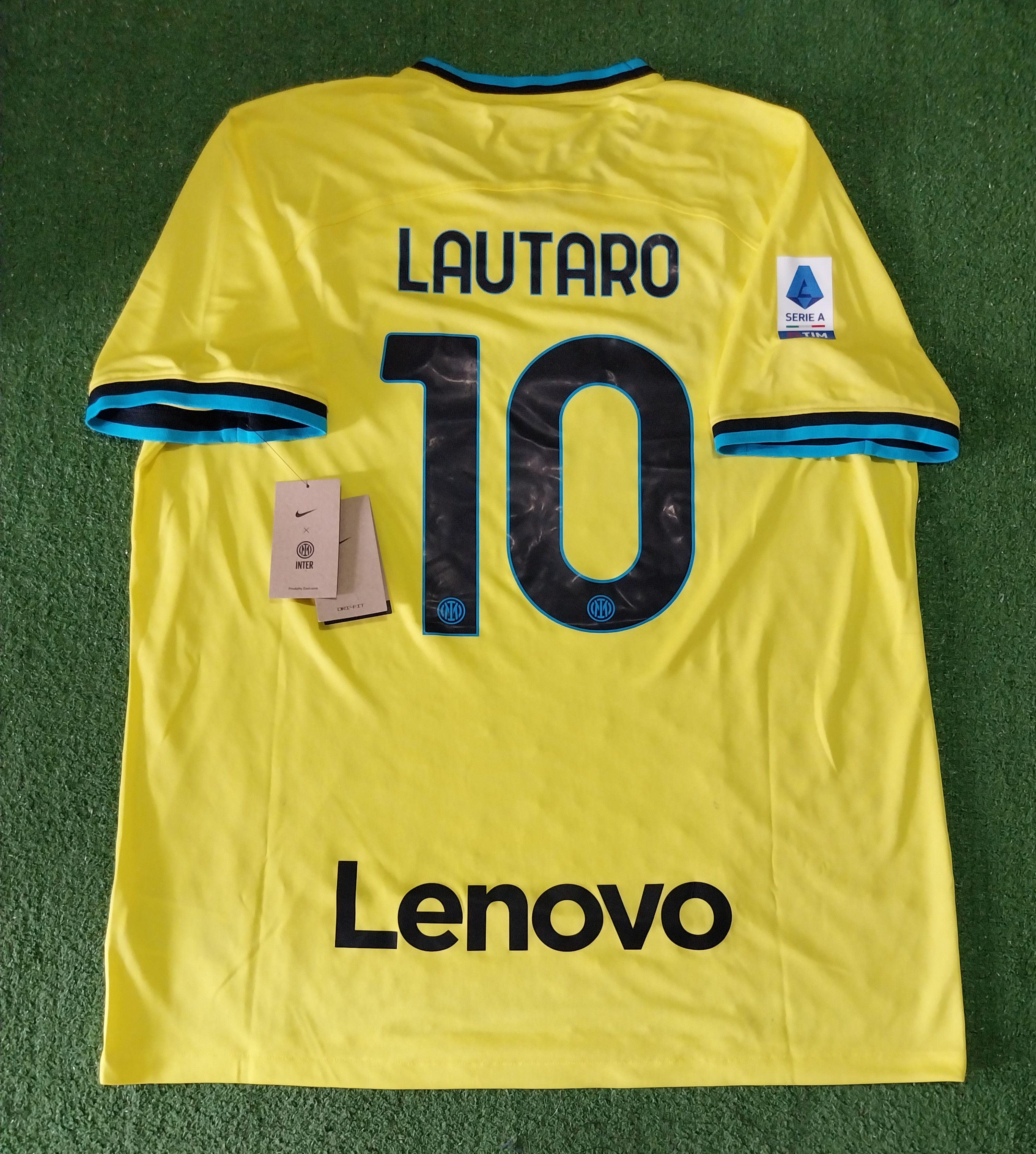 Nike Inter milan away 2022/2023 lautaro martinez jersey football Size US XXL / EU 58 / 5 - 2 Thumbnail