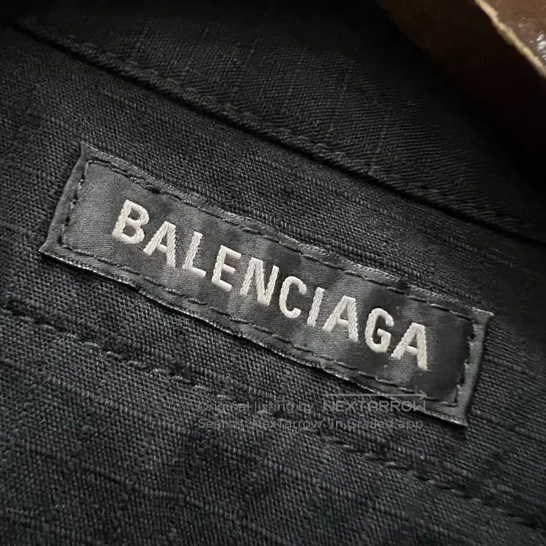 Balenciaga Balenciaga size 39 Artistic Lettering Embroidered Short Sl Size US S / EU 44-46 / 1 - 3 Thumbnail