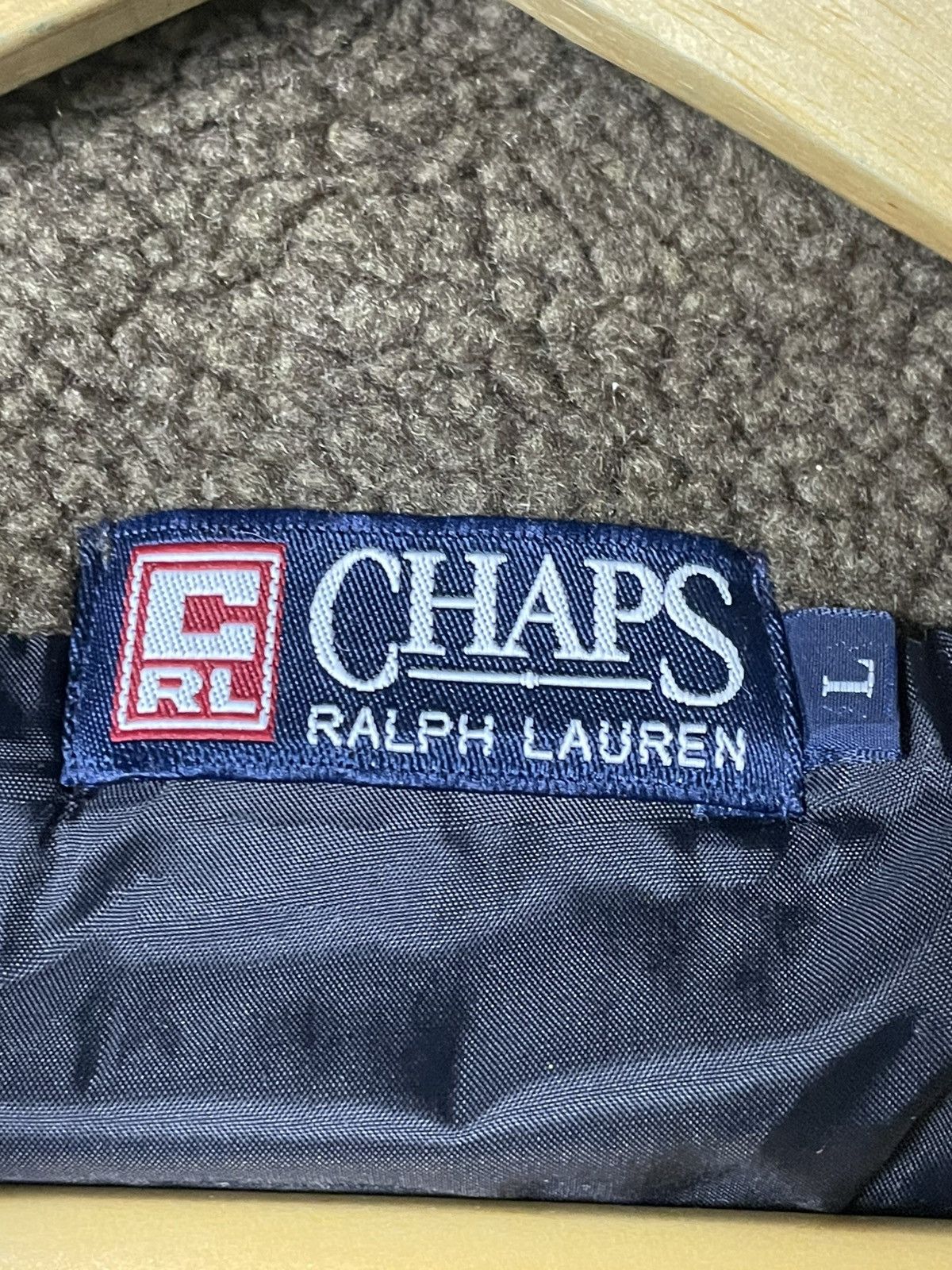 Chaps Ralph Lauren × Ralph Lauren × Vintage Vintage Chaps Ralph Lauren Fleece Jacket (110) Size US L / EU 52-54 / 3 - 8 Thumbnail