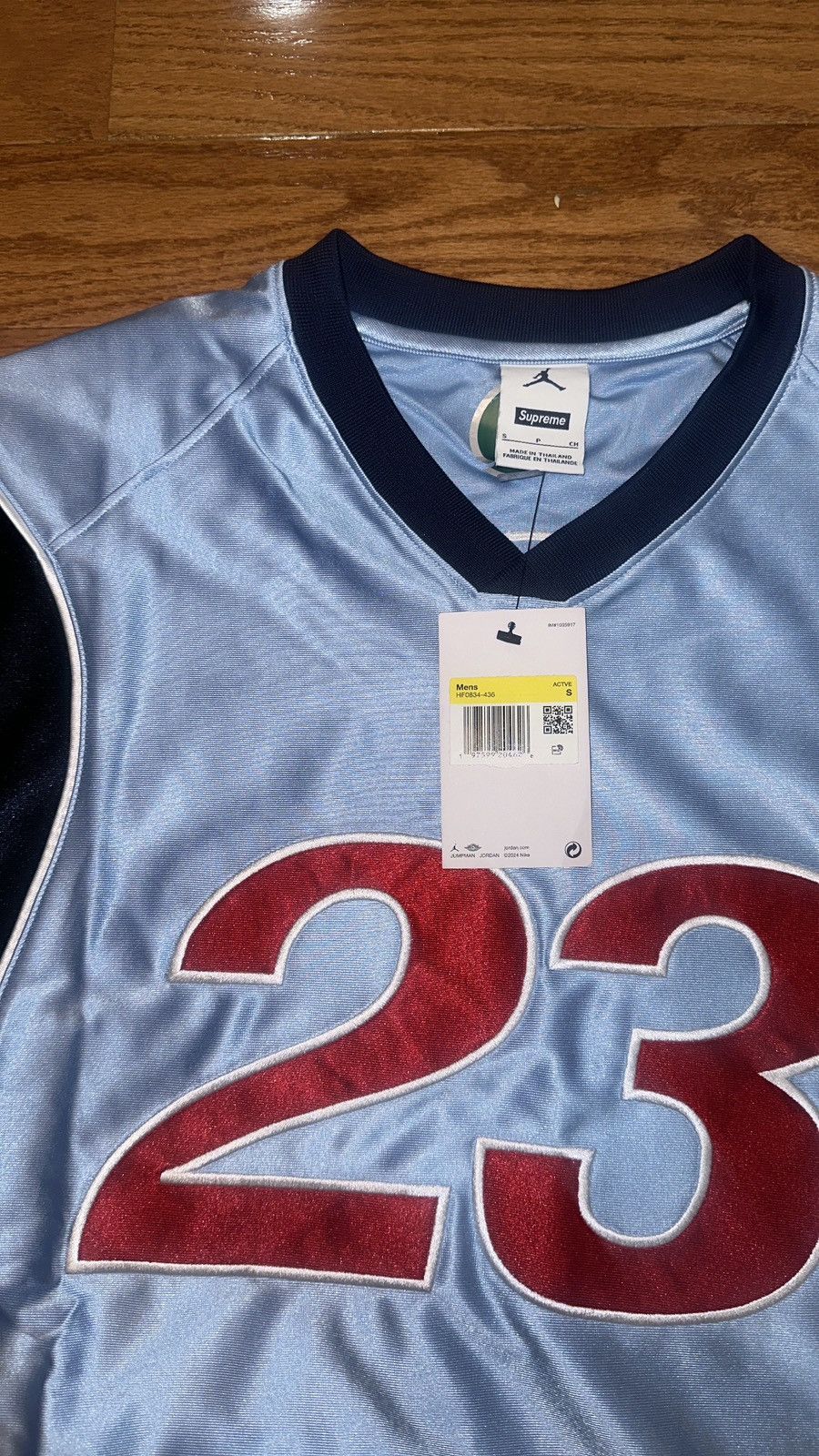 Jordan Brand × Supreme Supreme Jordan Warm Up Jersey Light