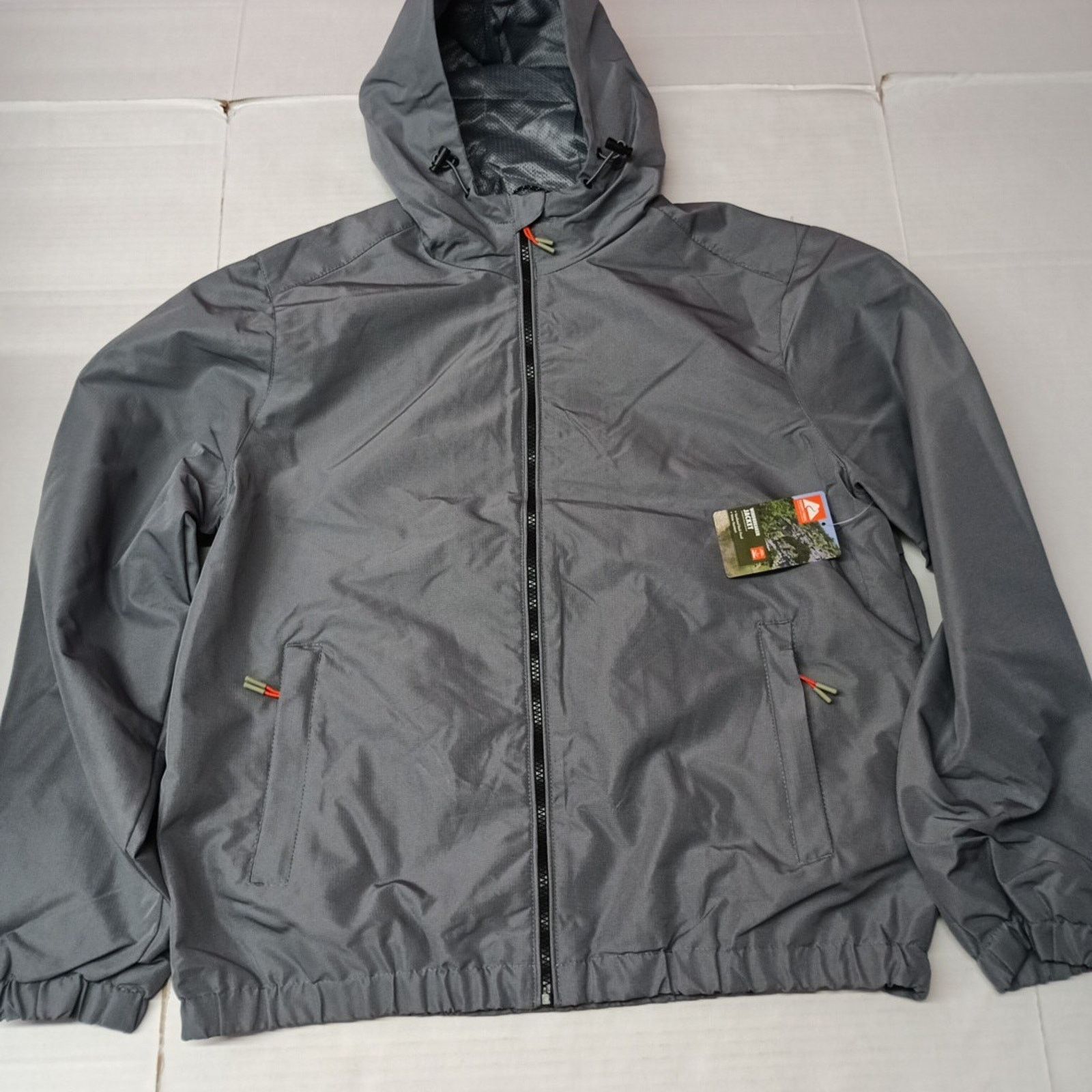 Other Ozark Trail Windbreaker Jacket Men's Size M Gray Zip Pockets Size US M / EU 48-50 / 2 - 1 Thumbnail