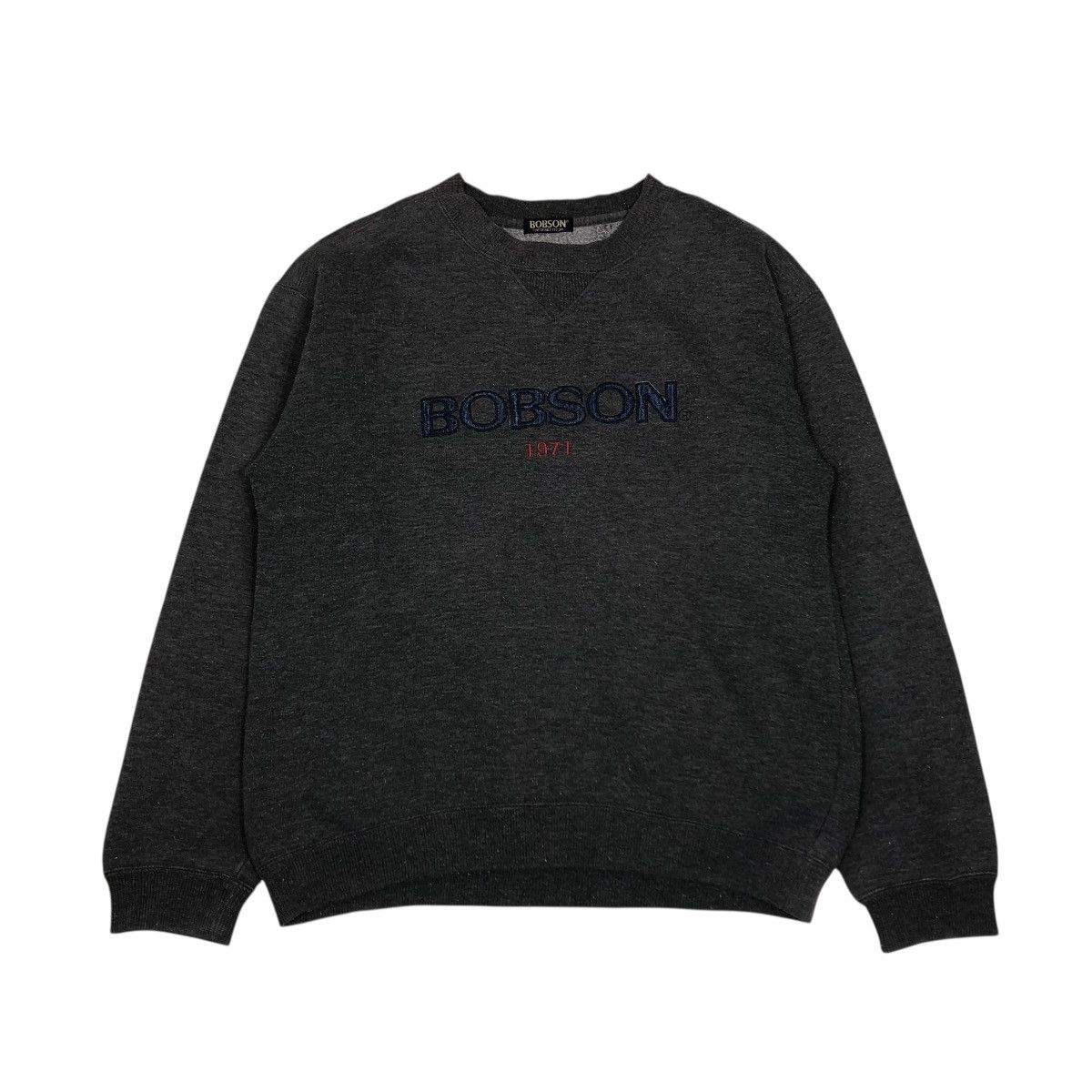 Japanese Brand 🔥VINTAGE SWEATSHIRT BOBSON 1971 BIG LOGO ISSEY MIYAKE Size US M / EU 48-50 / 2 - 1 Thumbnail