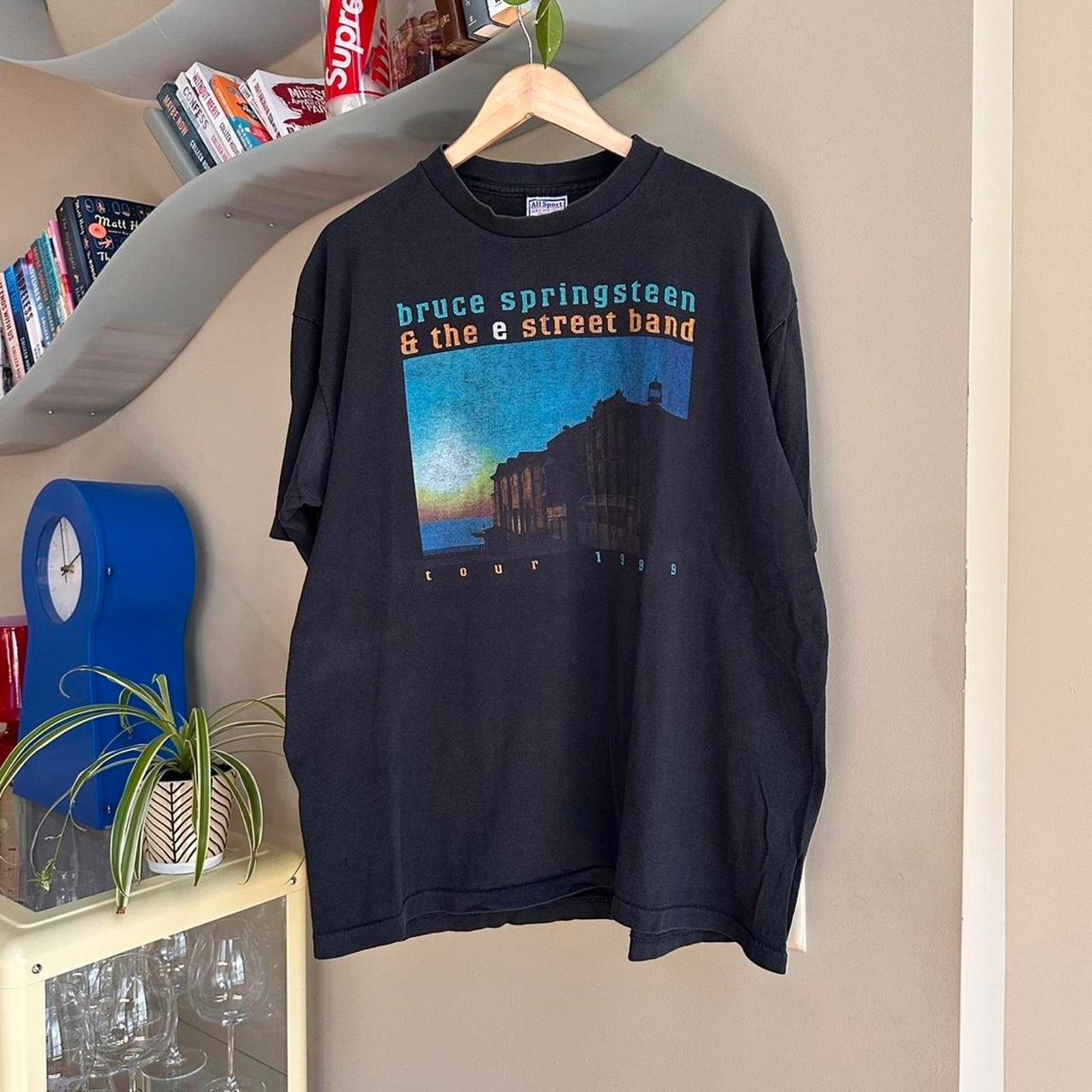 Band Tees × Vintage Vintage 1999 Bruce Springsteen Shirt Size US XL / EU 56 / 4 - 1 Thumbnail