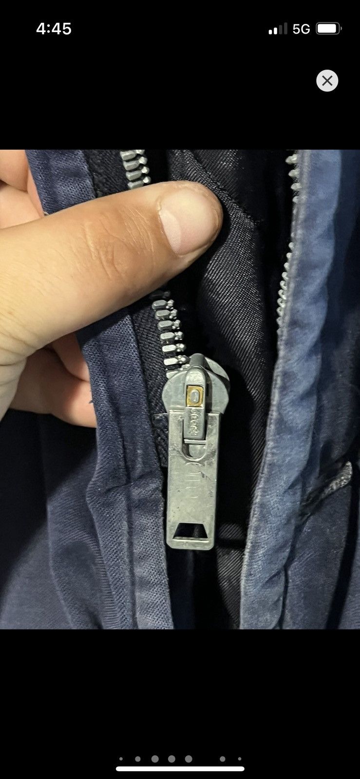 Carhartt Canvas Blue Police Dept Parka Size US XL / EU 56 / 4 - 9 Thumbnail