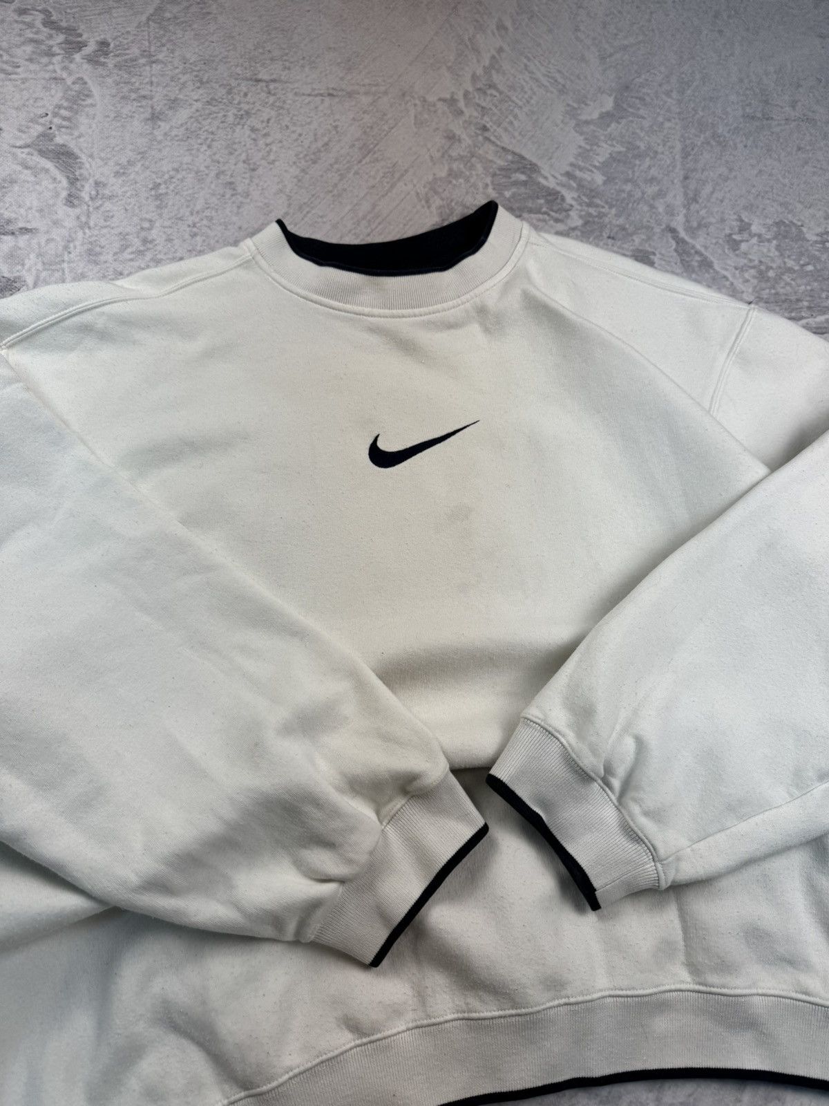 Nike × Vintage NIKE VINTAGE CENTER LOGO OVERSIZE BOXY SWEATSHIRT Size US XL / EU 56 / 4 - 5 Thumbnail