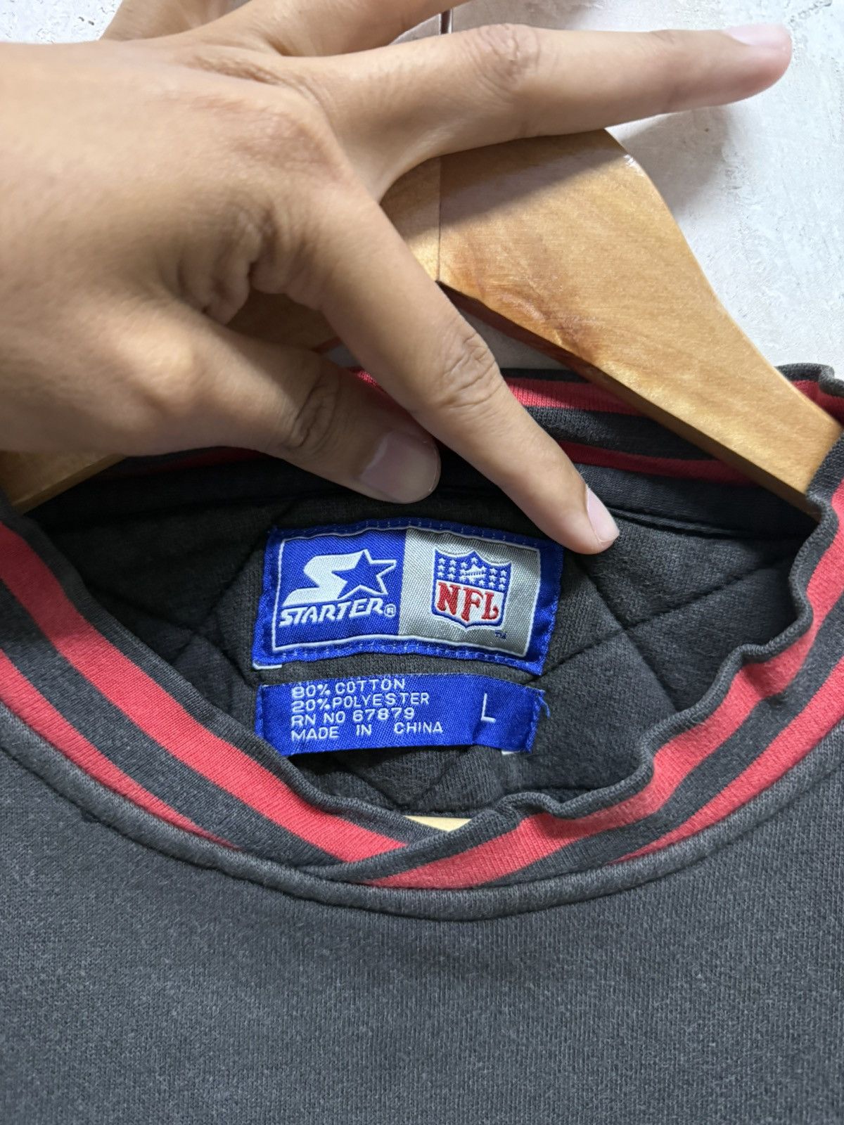 Starter Vintage Starter 49ers San Francisco Big Logo Sweatshirt Size US L / EU 52-54 / 3 - 6 Thumbnail
