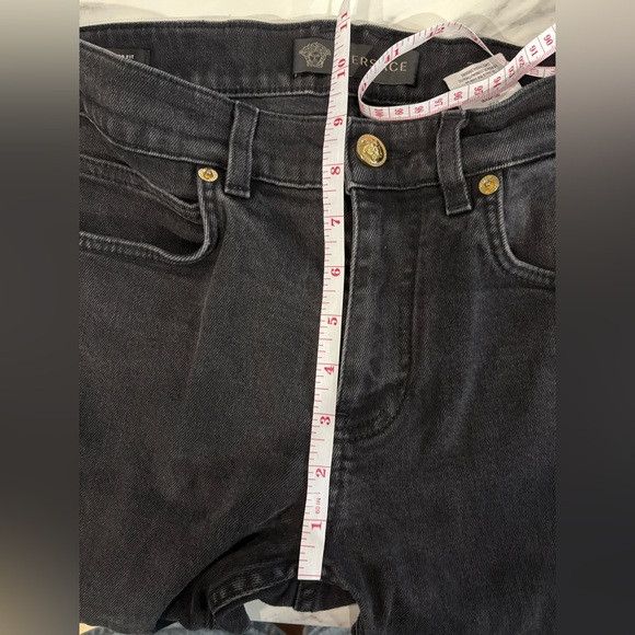 Versace Versace -Woman’s Black Jeans Size 31" - 13 Thumbnail