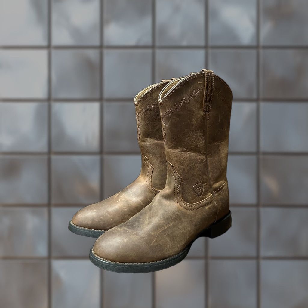 Ariat Women’s Heritage Roper Boots Western Brown Size 6.5B
