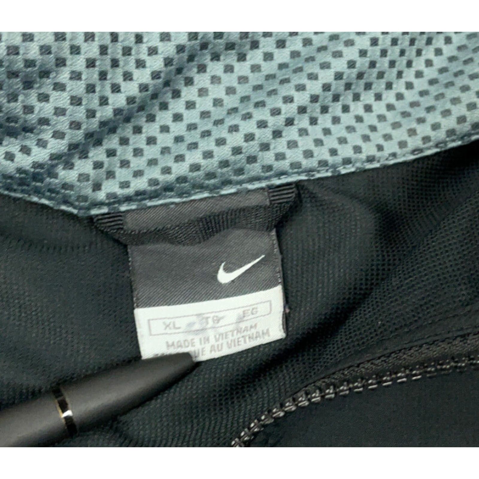 Nike Nike Windbreaker Jacket Adult XL Black Gray 1/4 Zip Casual Streetwear 90s Retro Mens Size US XL / EU 56 / 4 - 6 Thumbnail