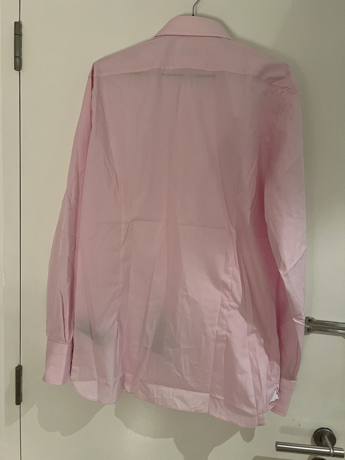 Tom Ford TOM FORD Pink Dress Shirt Size 16 41 Long Sleeves Cotton Size US M / EU 48-50 / 2 - 3 Thumbnail